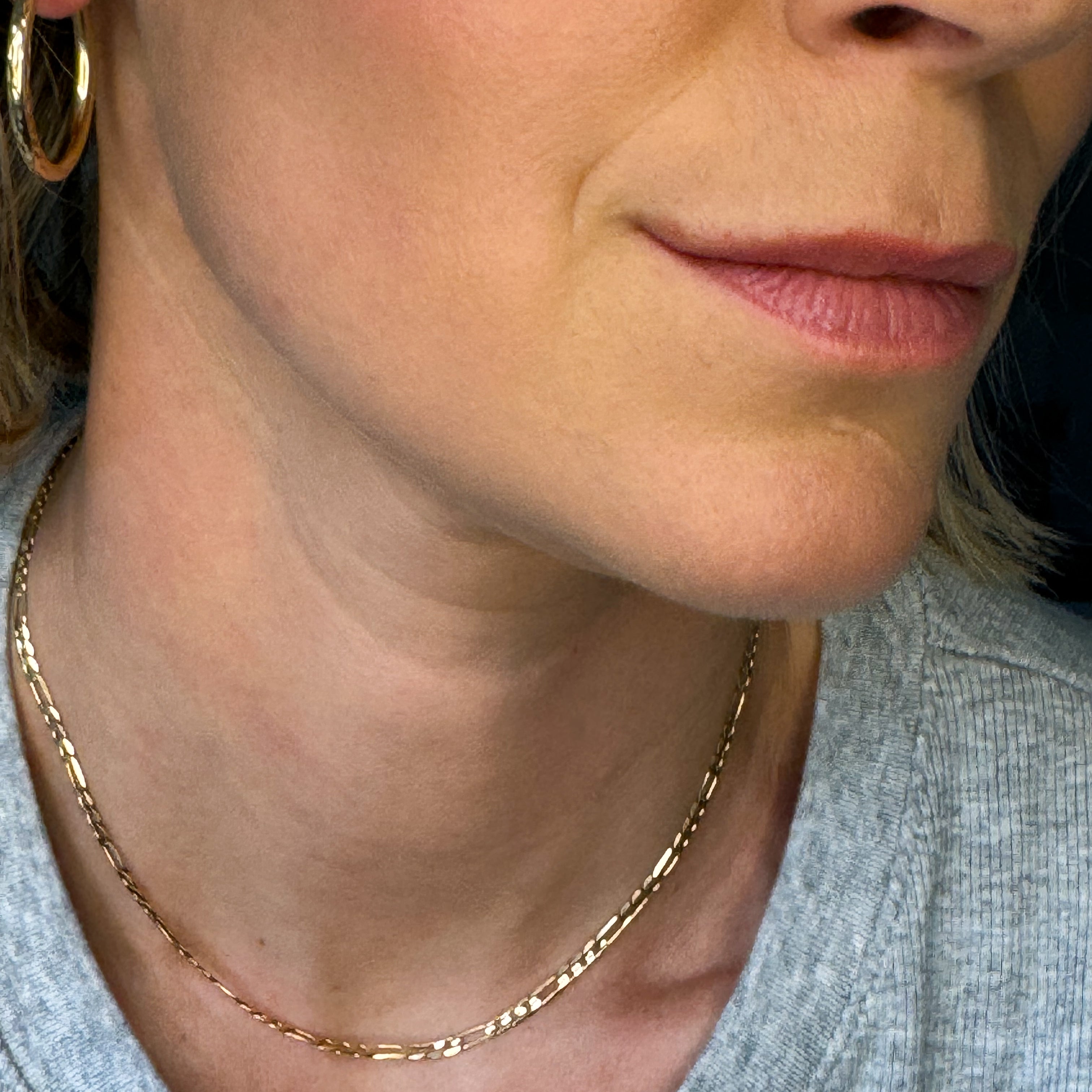 16" Figaro Chain Necklace