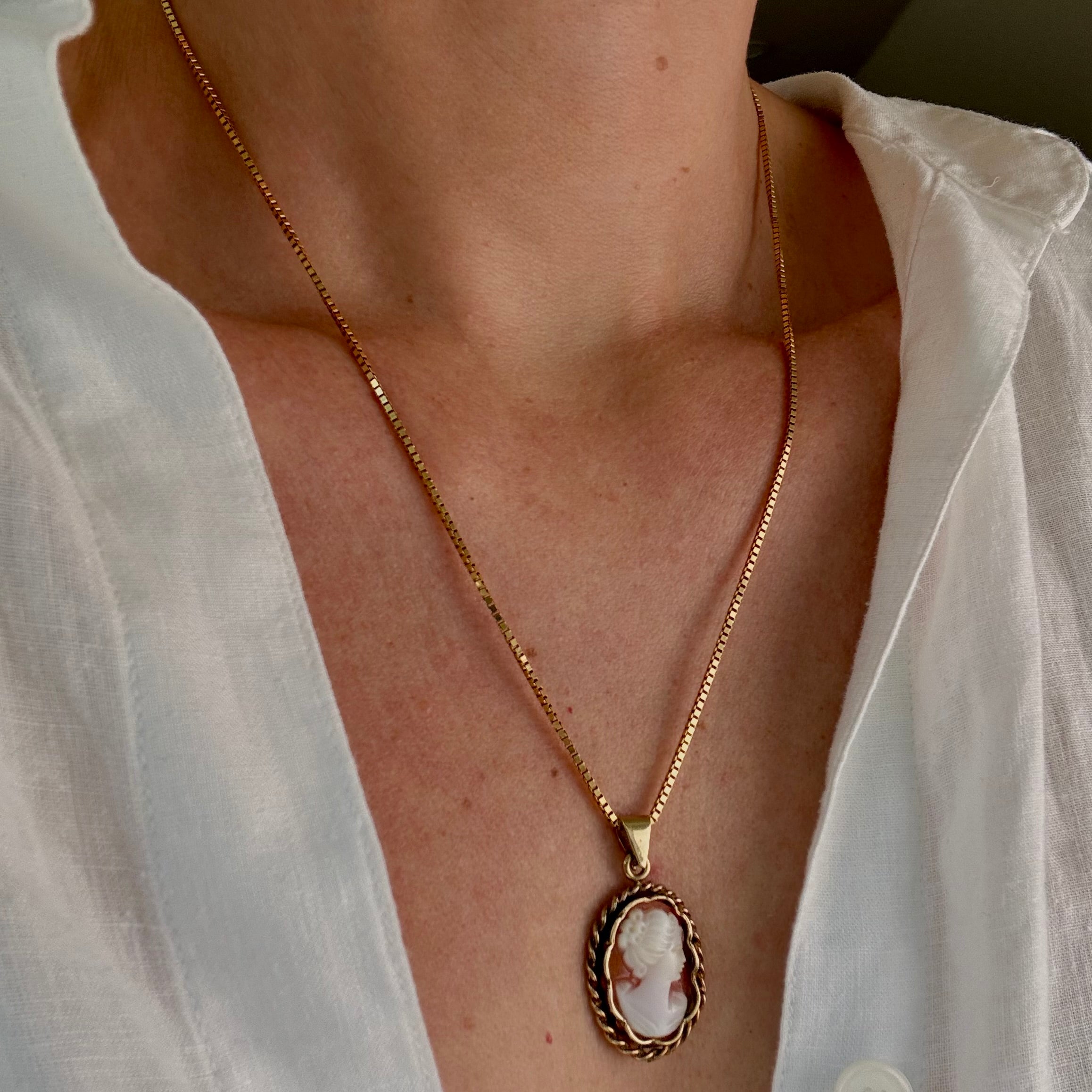 20" Box Chain Necklace
