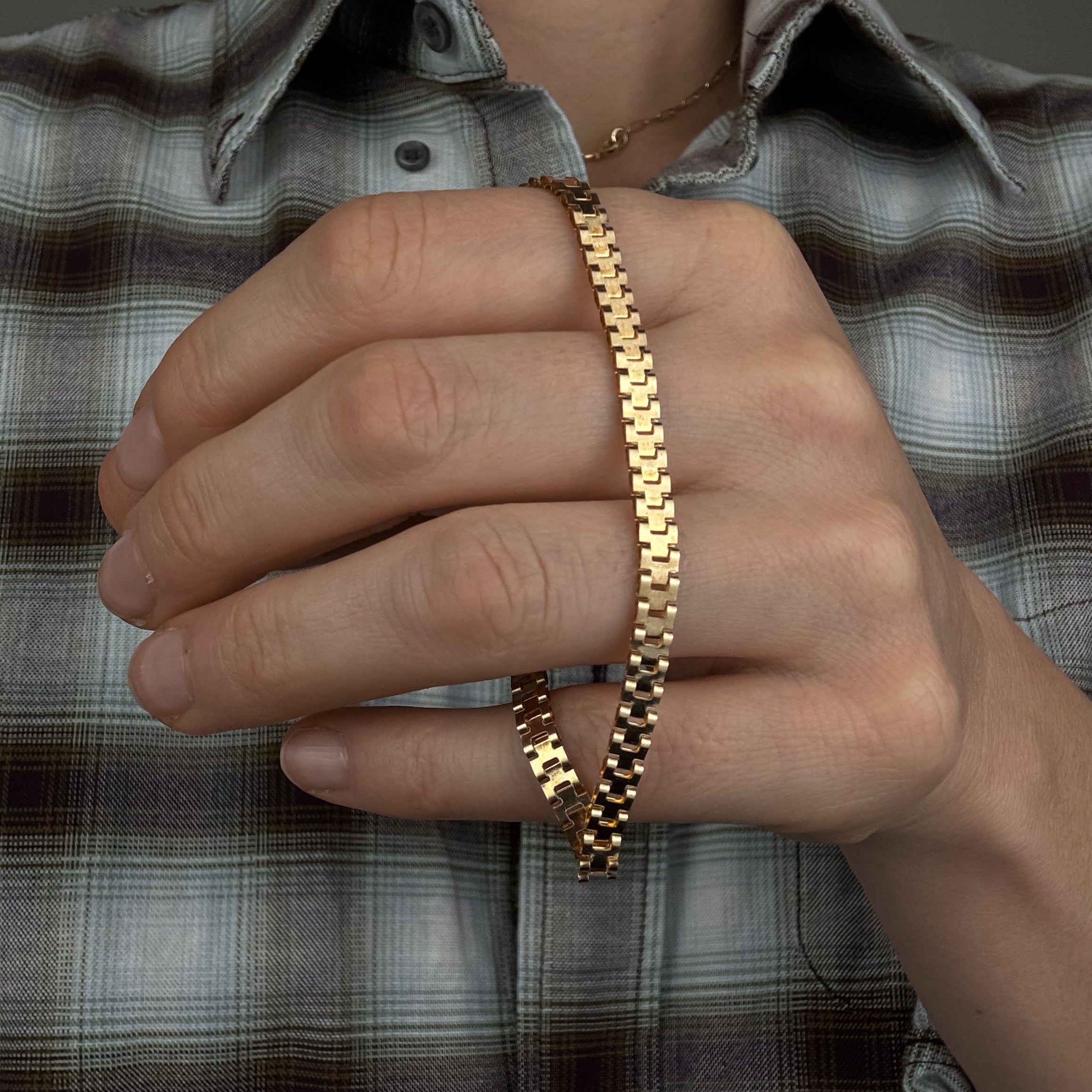 7" Brick Link Bracelet