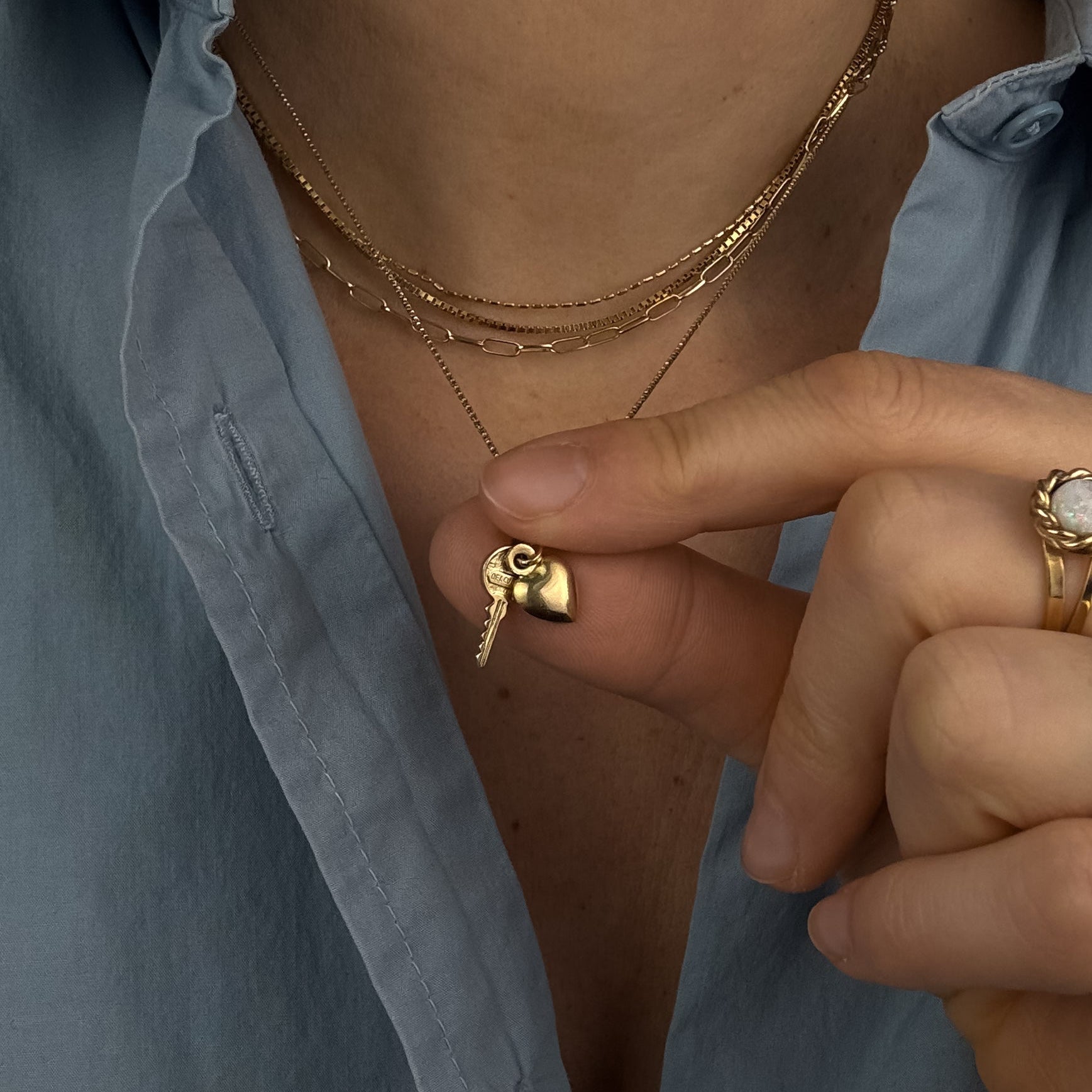 Key to your Heart Charm