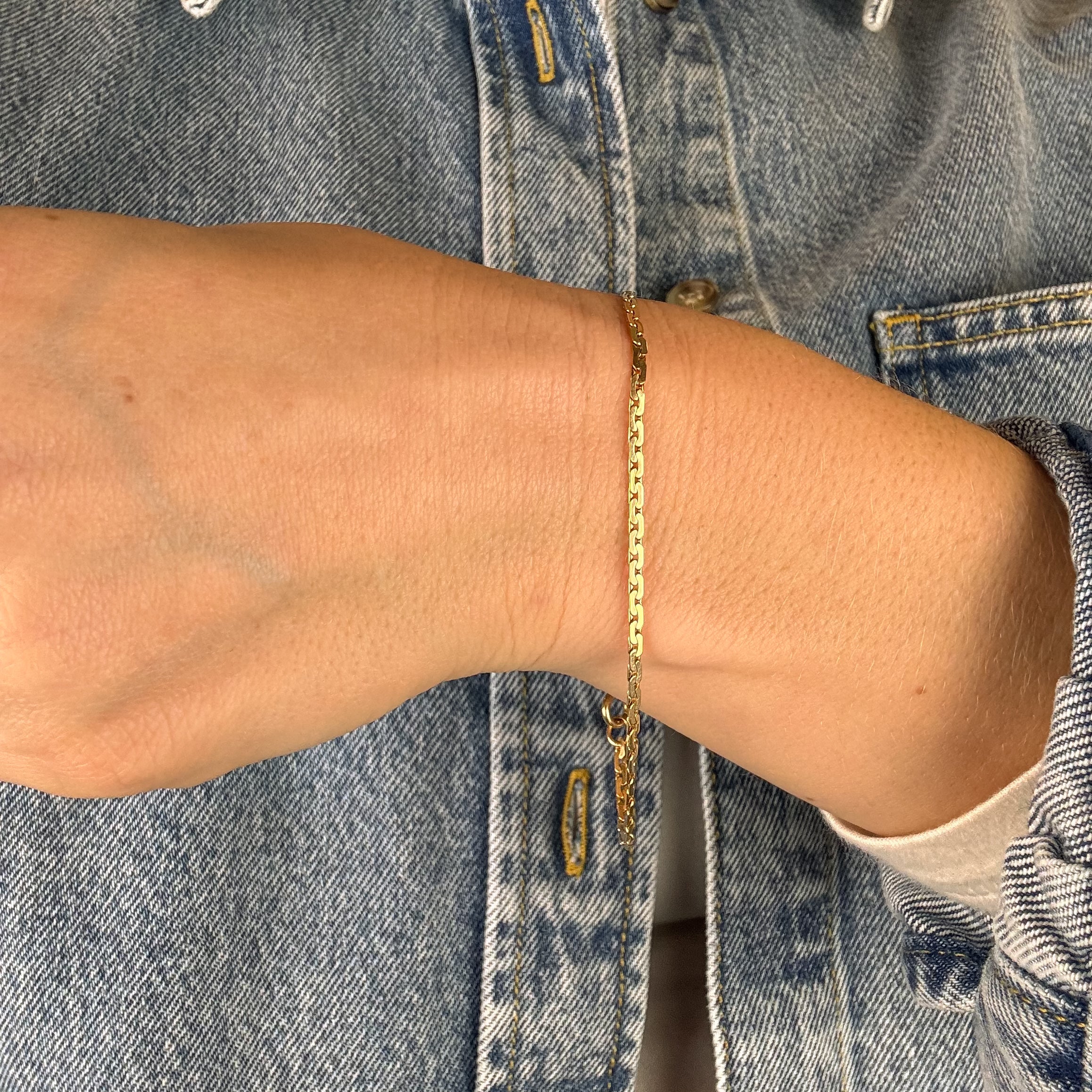 7 3/4" Chain Link Bracelet