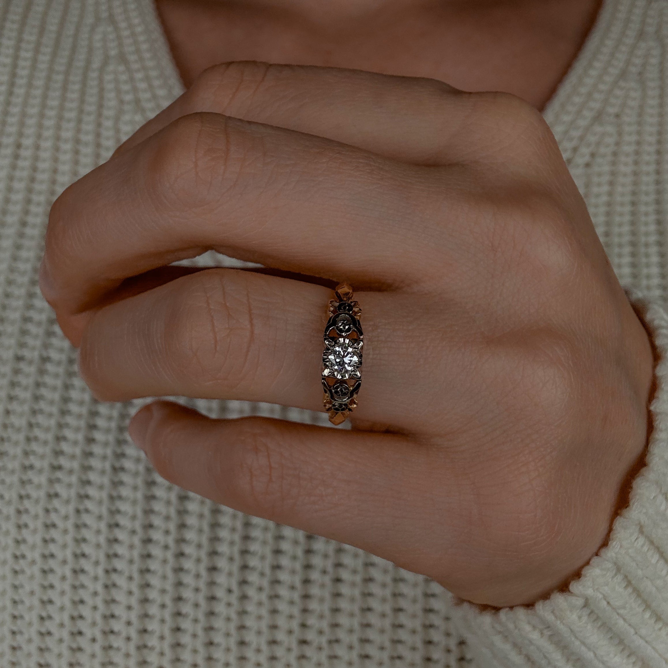 Antique Diamond Engagement Ring