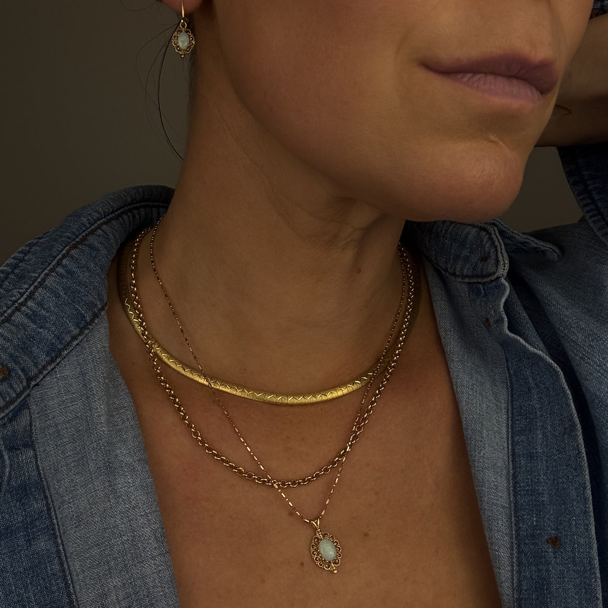 Romantic Opal Pendant