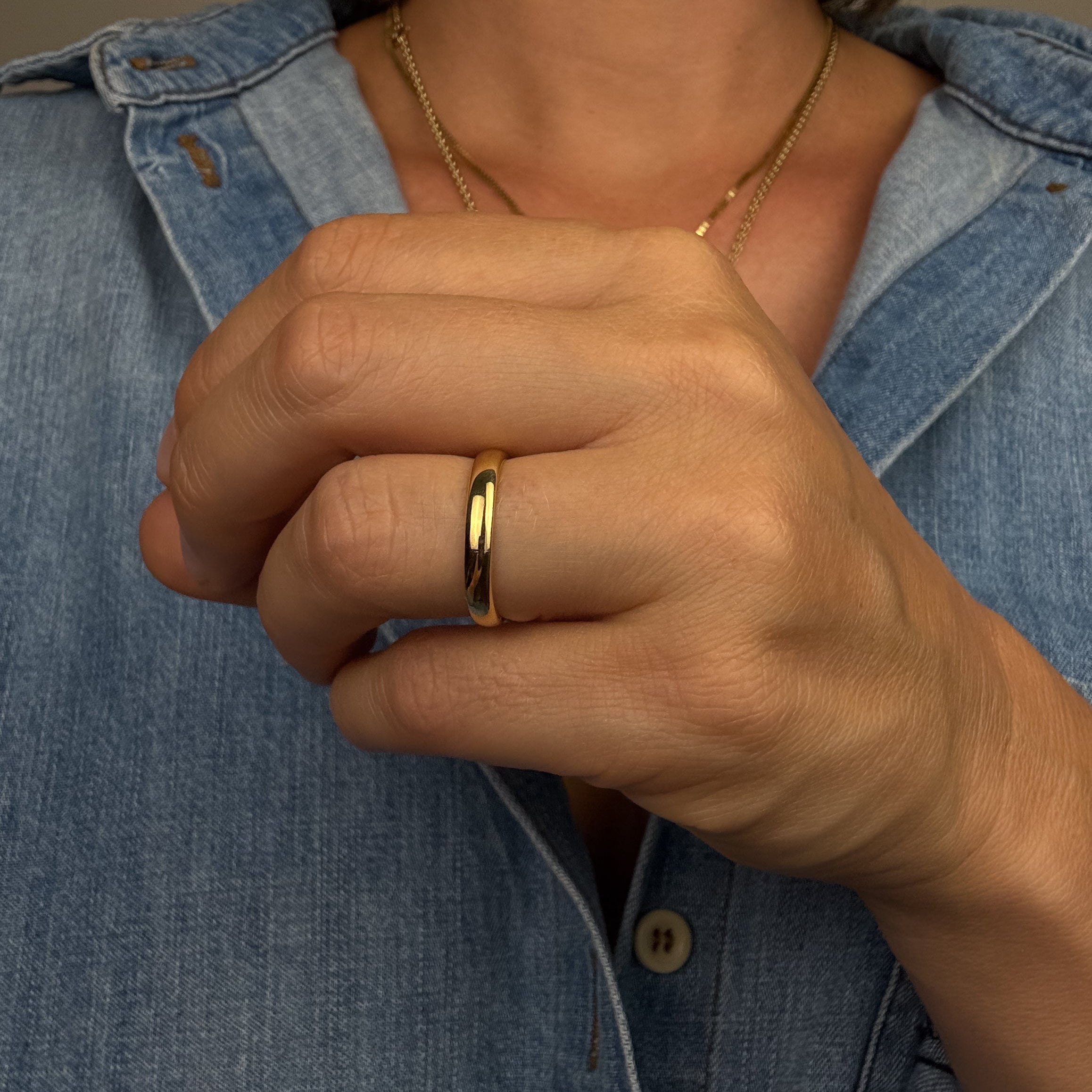3.3mm Gold Band