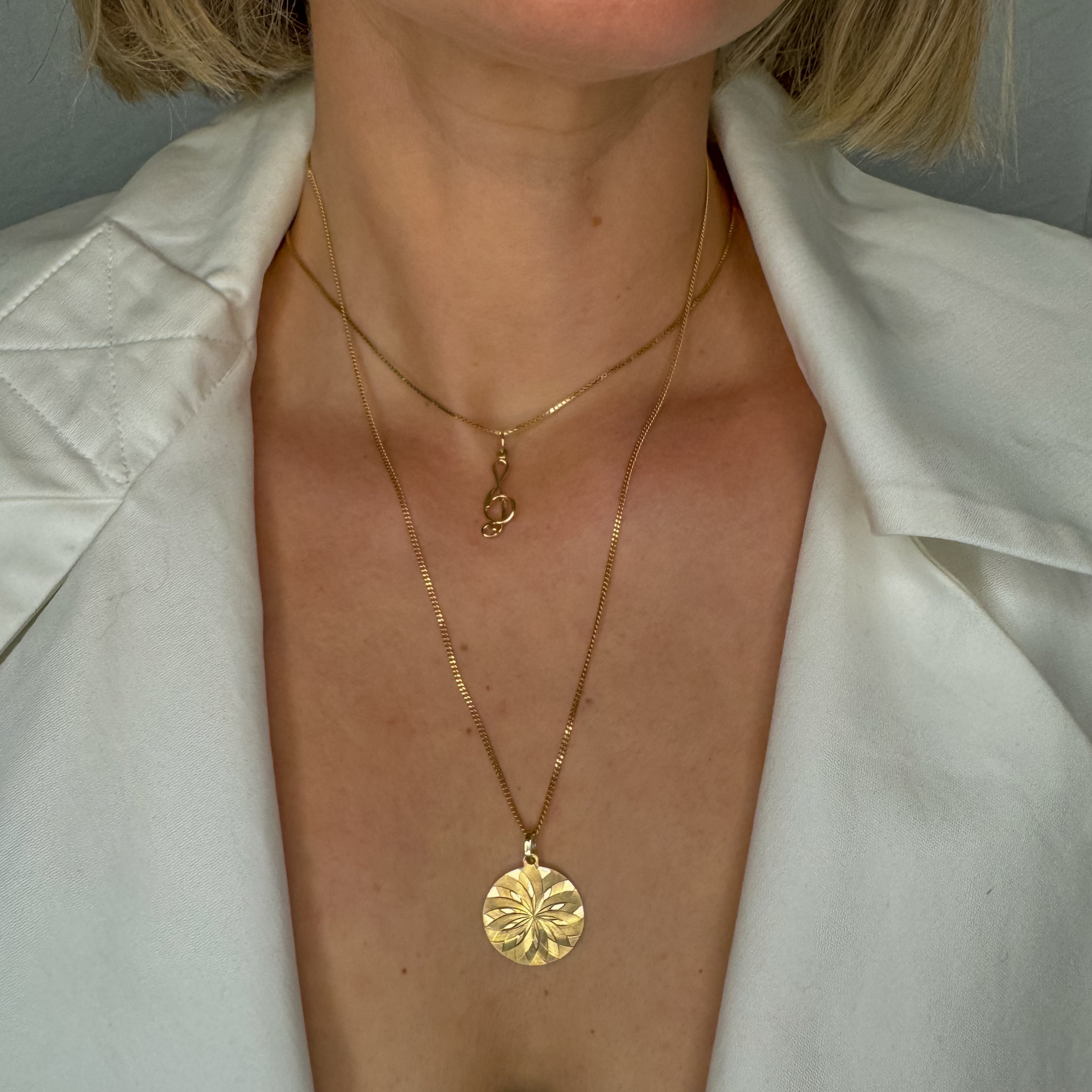 Abstract Floral Medallion