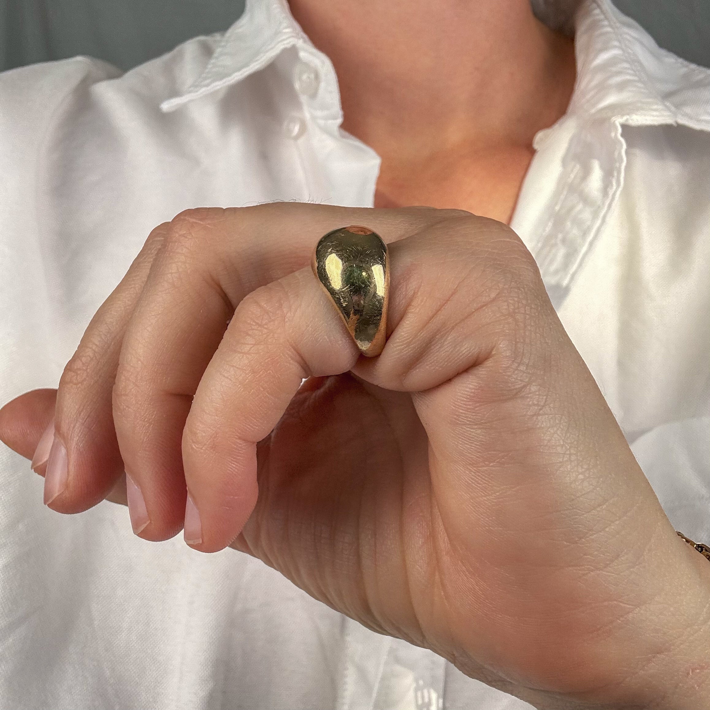 Smooth Domed Ring