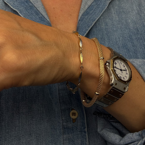 7" Two-Toned Bracelet