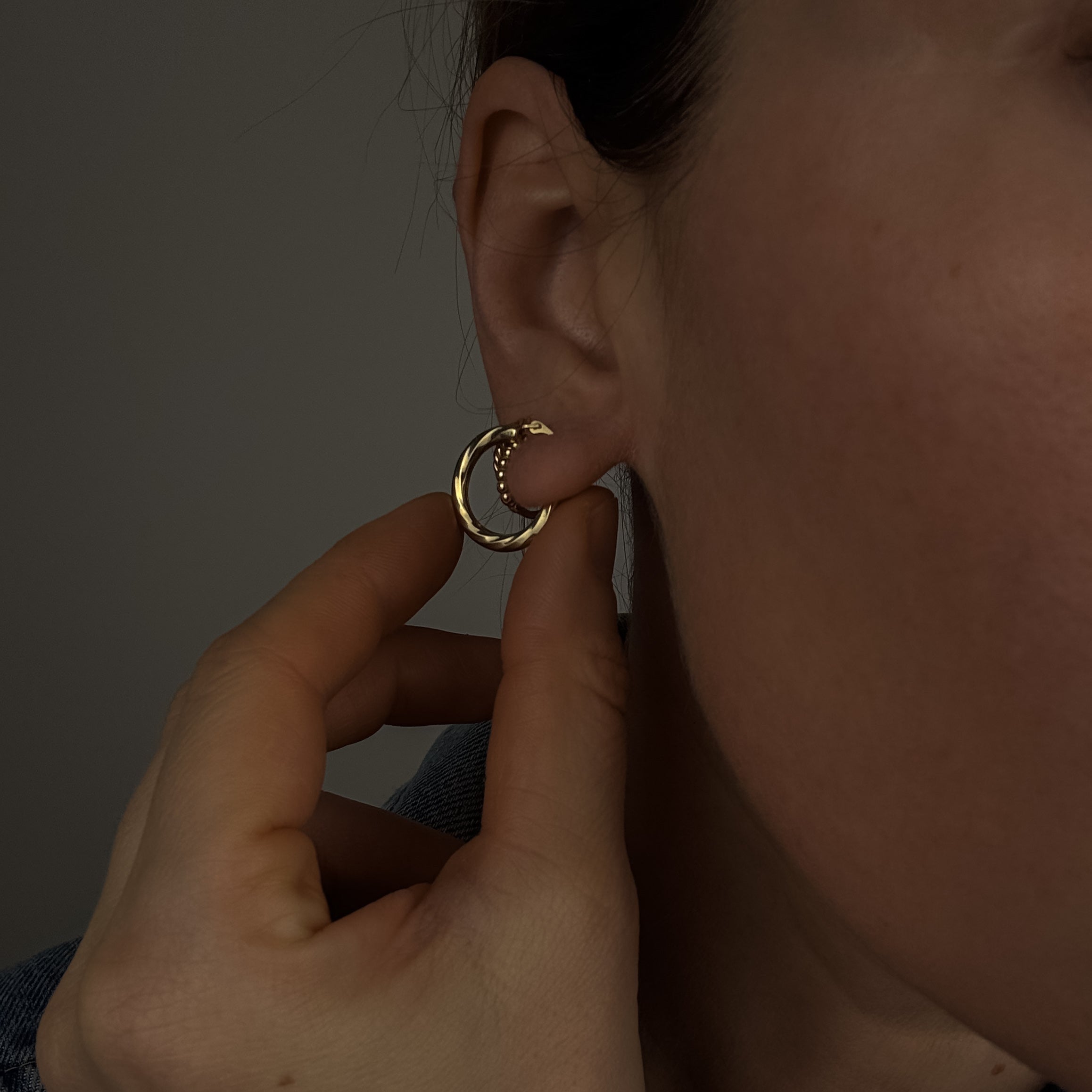 19mm Twist Hoops