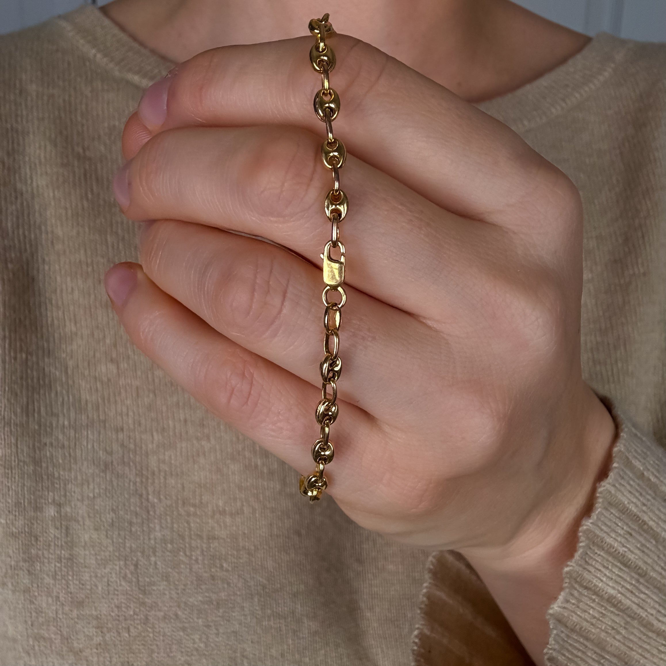 7.5" Dainty Mariner Bracelet