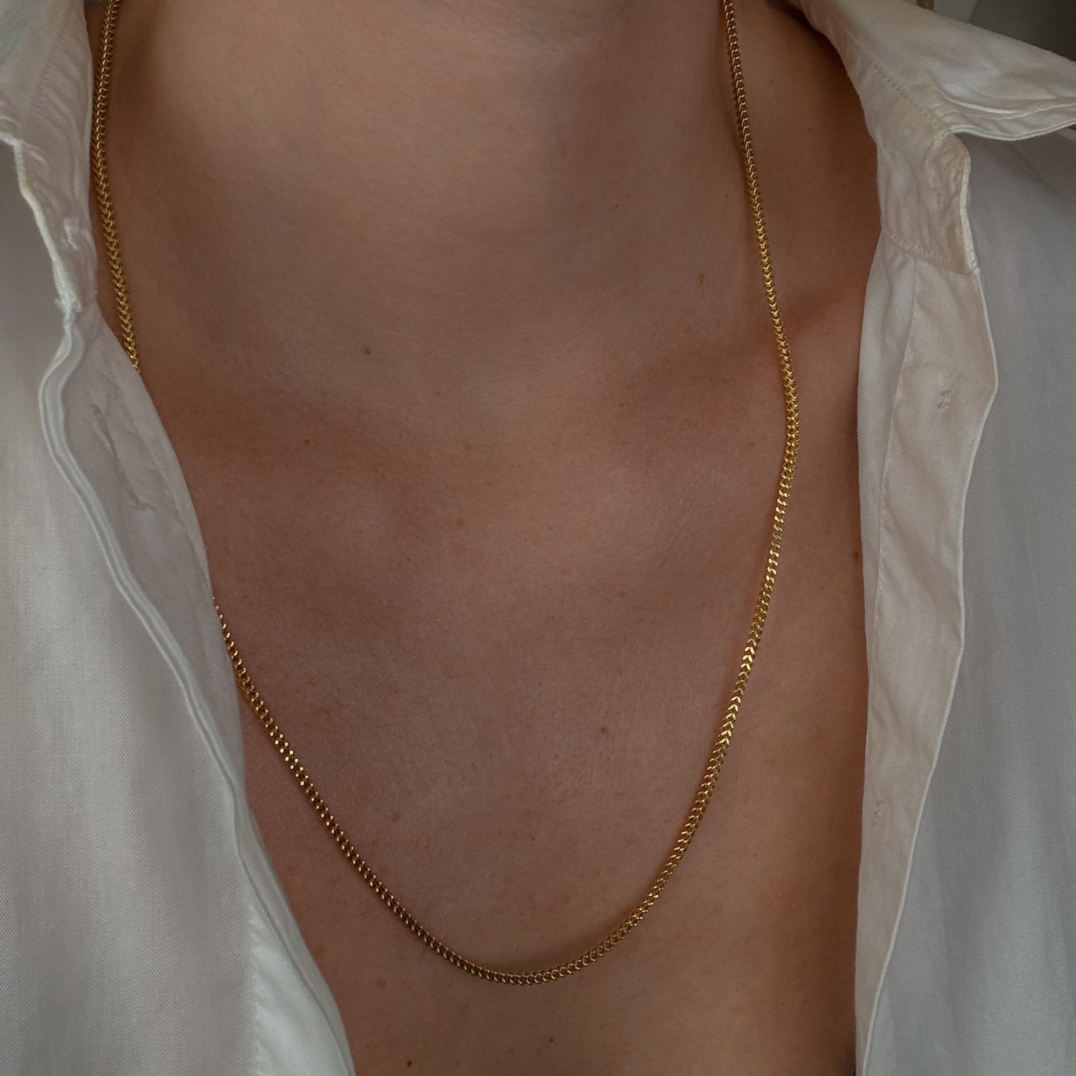 24" Wheat Chain Necklace