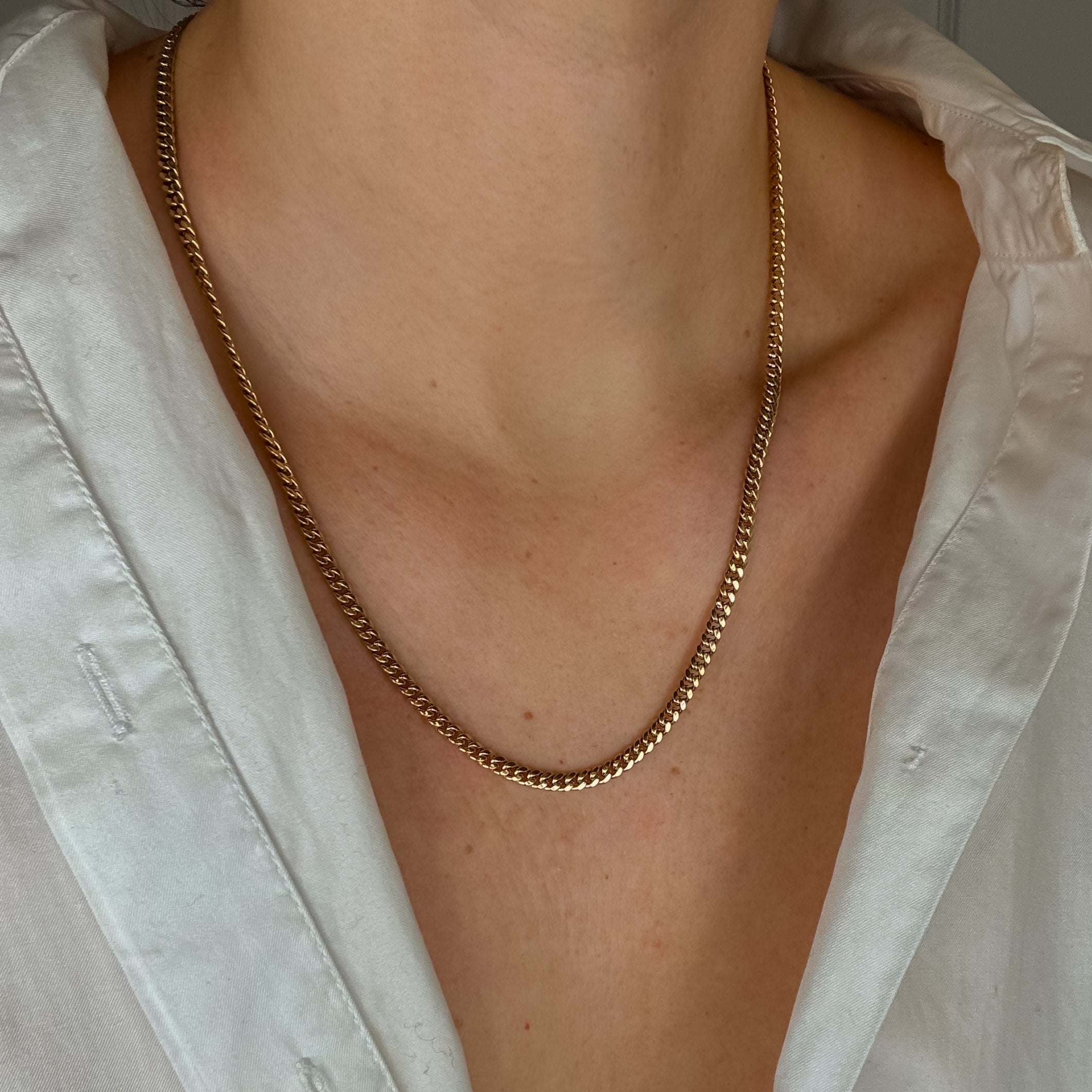 20" Curb Chain Necklace