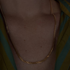 22" Thick Curb Chain Necklace