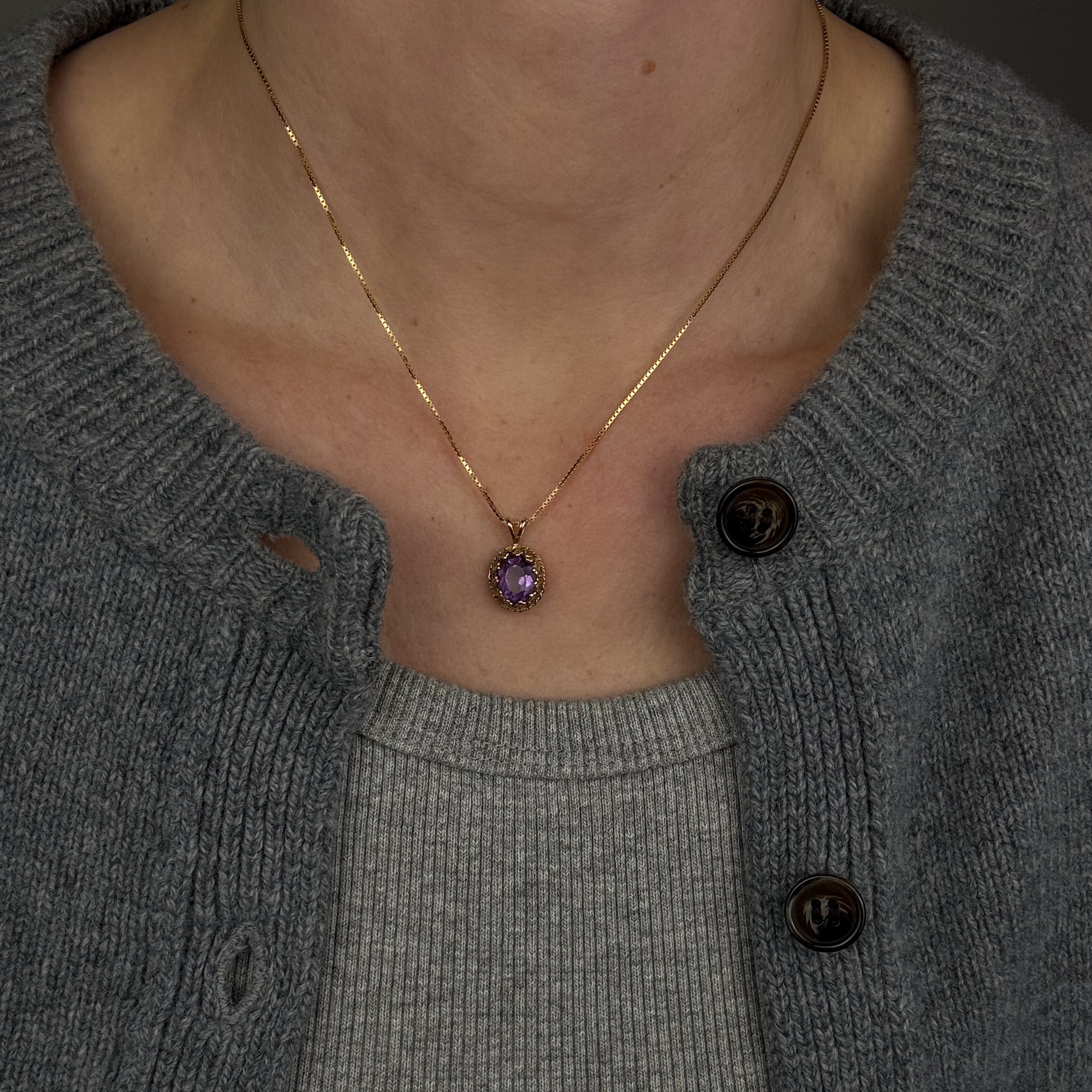 Amethyst Pendant