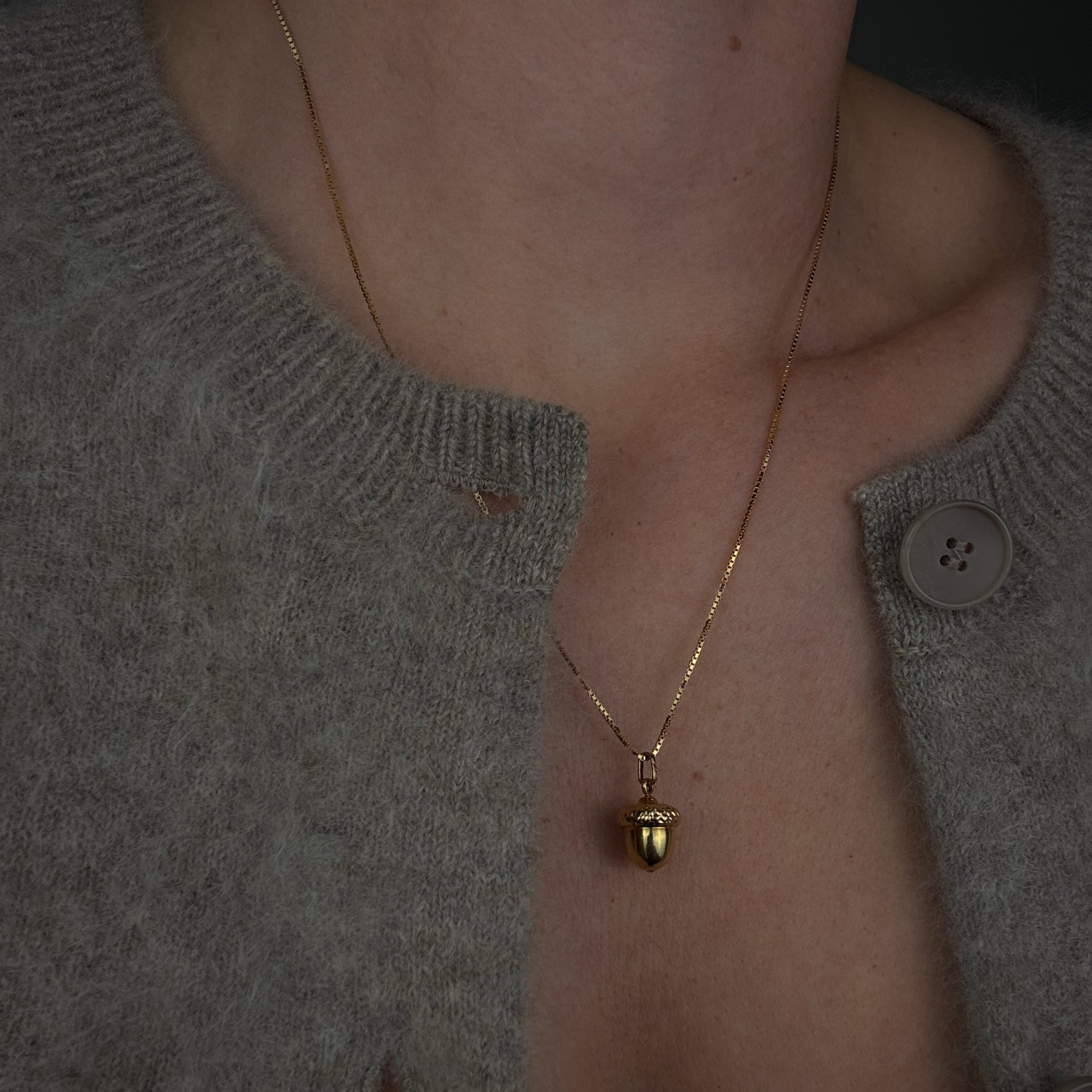 Acorn Charm