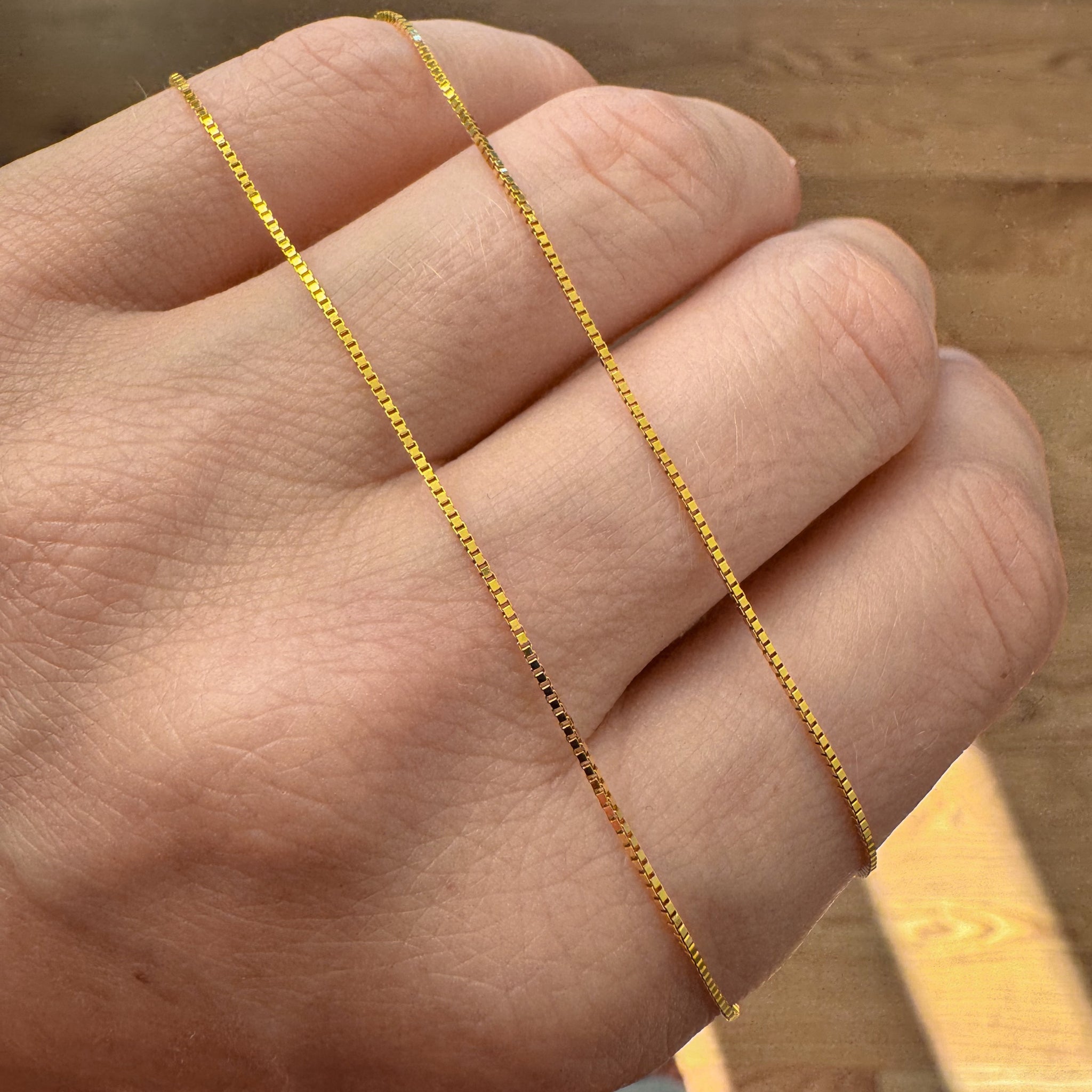 20" Box Chain Necklace