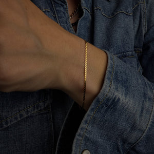 6 3/4" Herringbone Bracelet