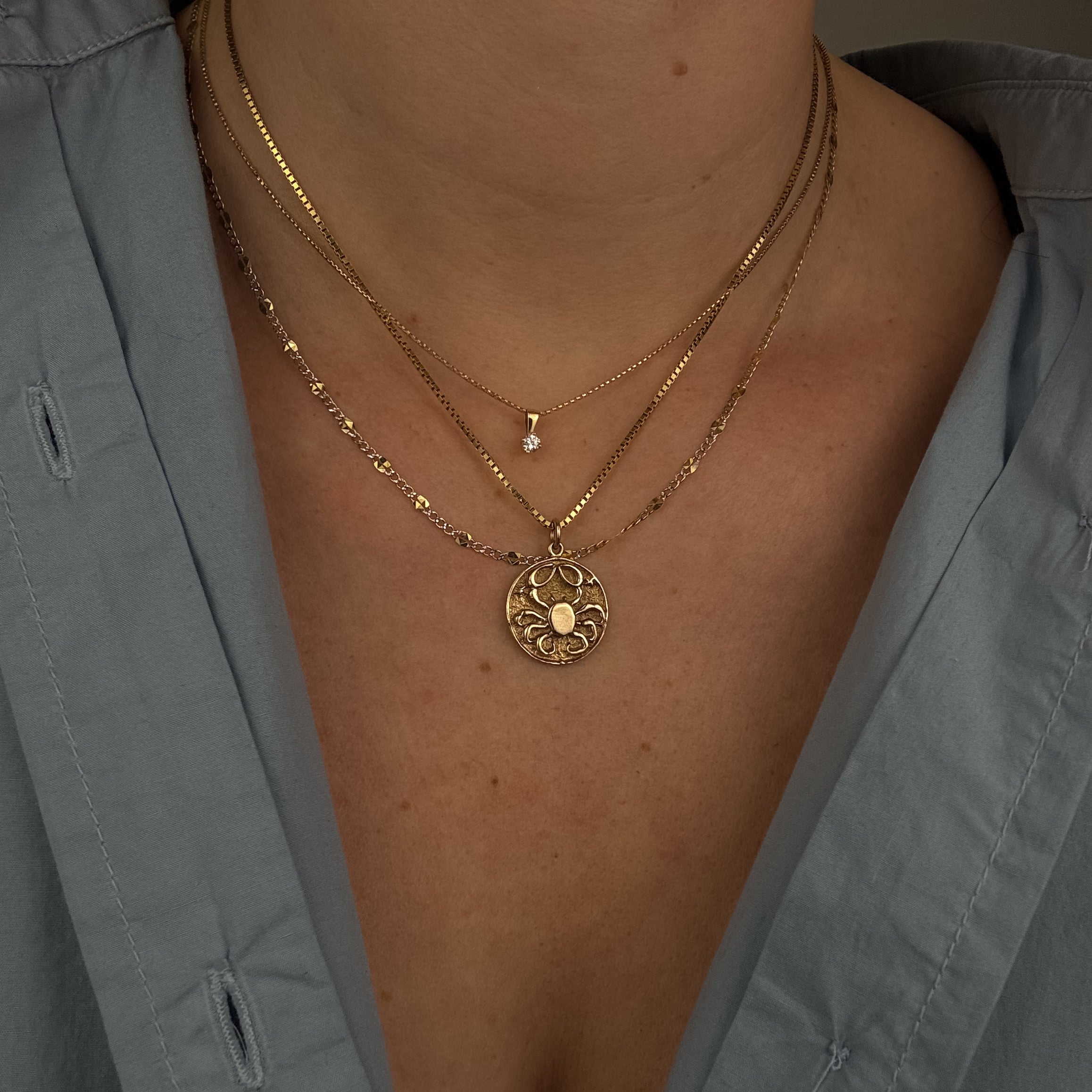 Cancer Zodiac Charm
