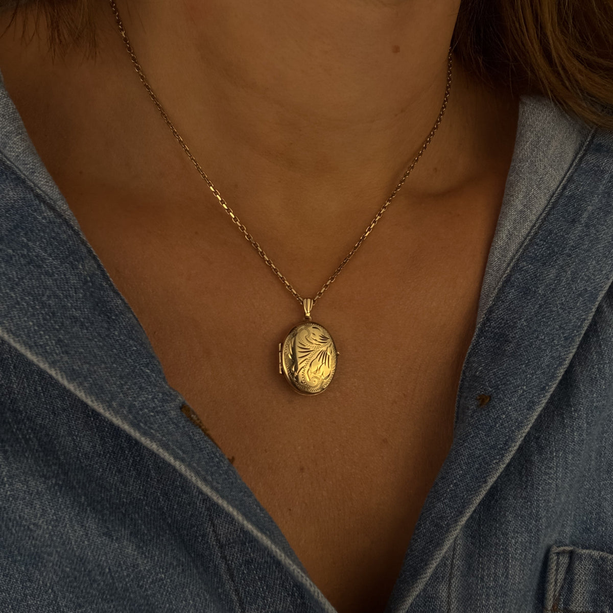 Oval Locket