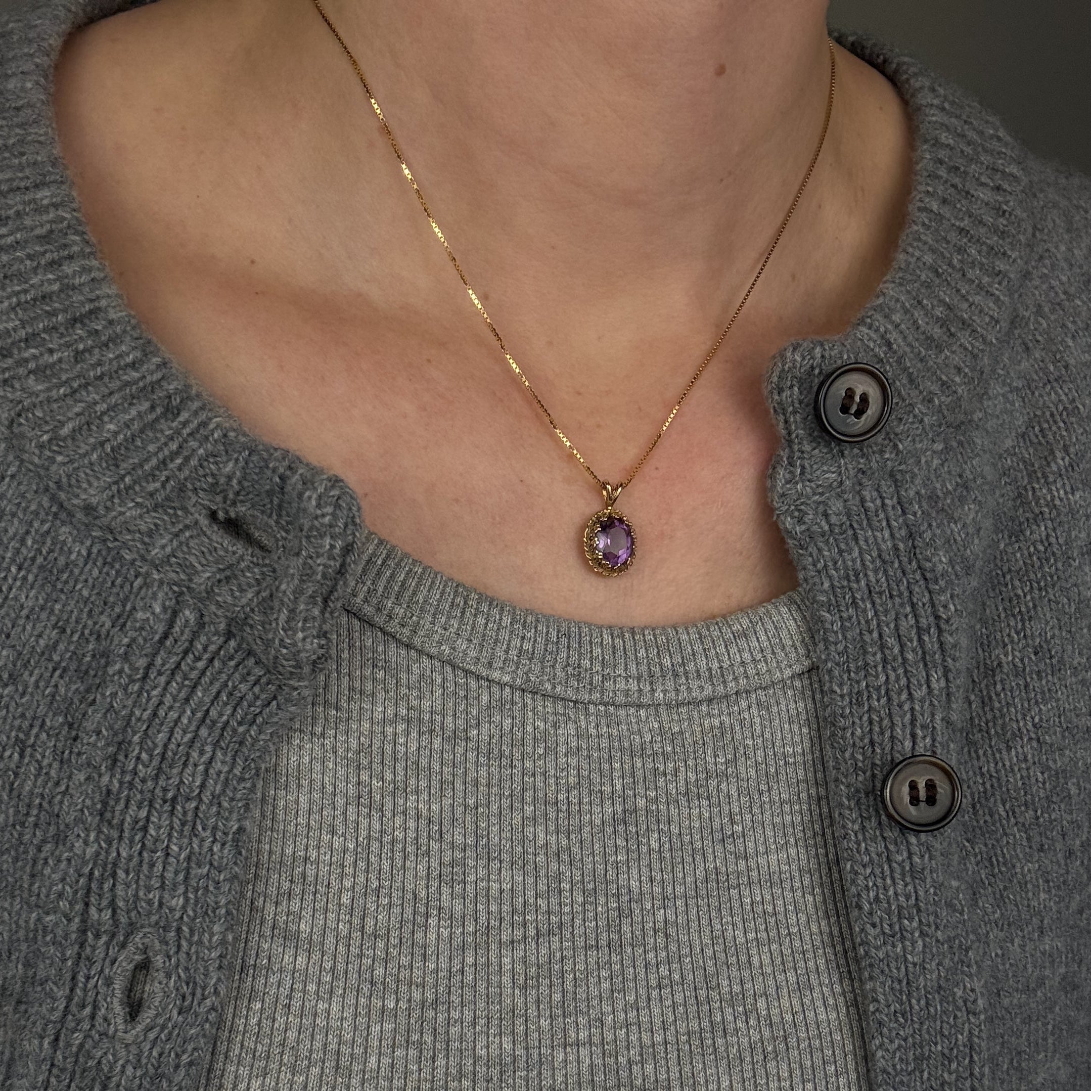 Amethyst Pendant