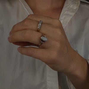 Marquise Opal Ring