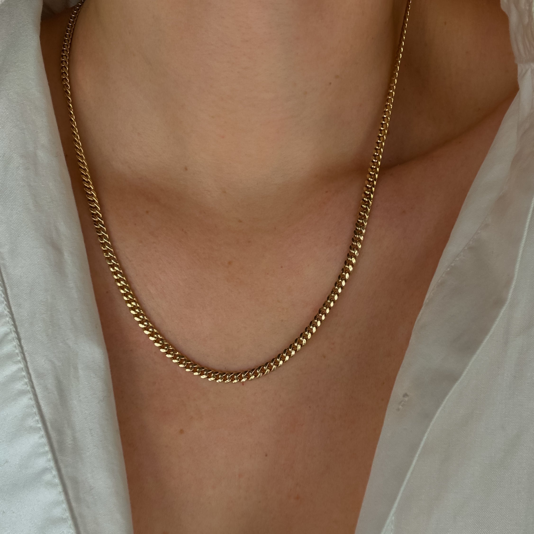 20" Curb Chain Necklace