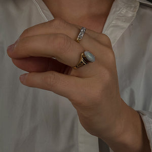 Marquise Opal Ring