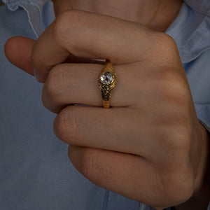 Victorian Rose-Cut Diamond Ring