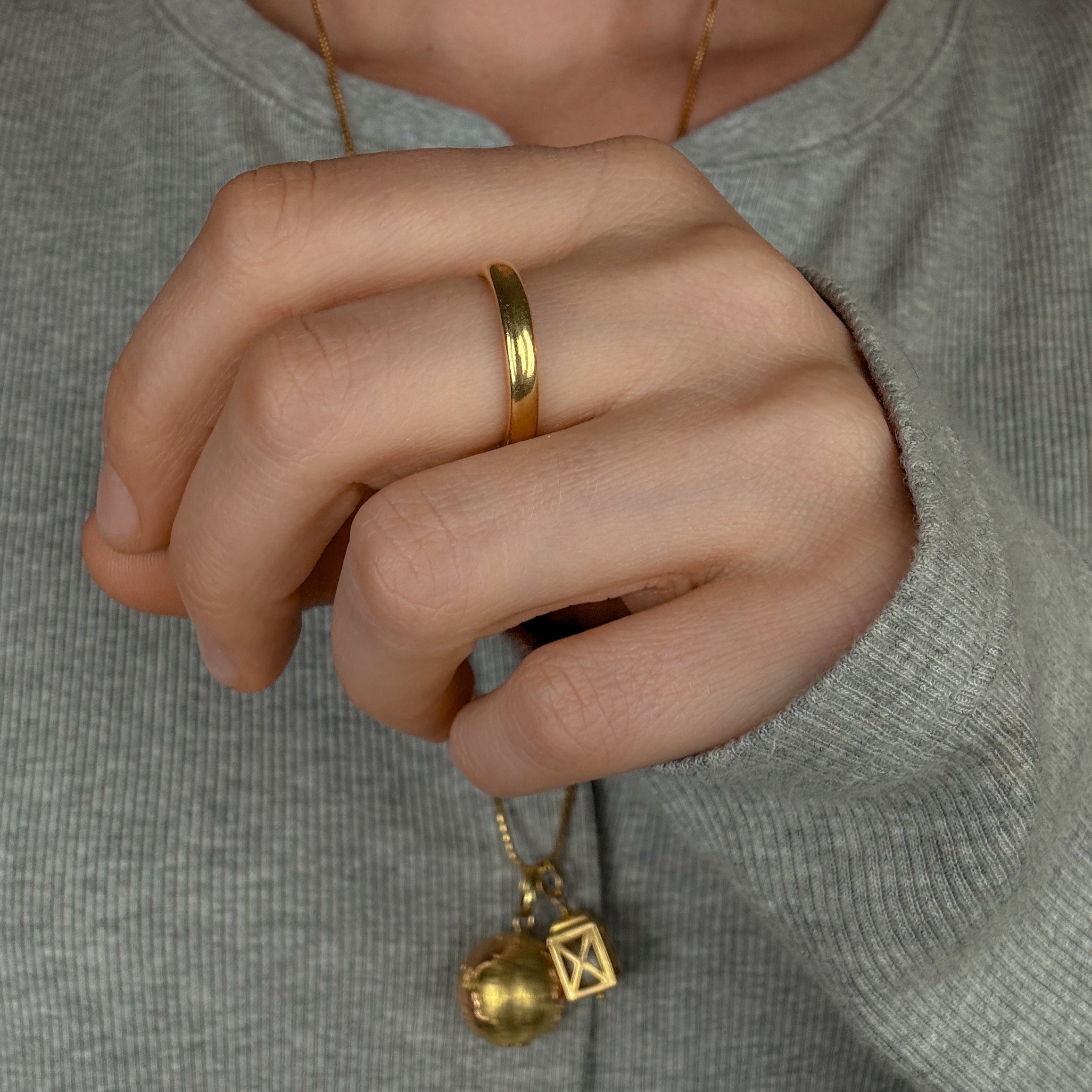 3.3 mm Buttery Gold Band