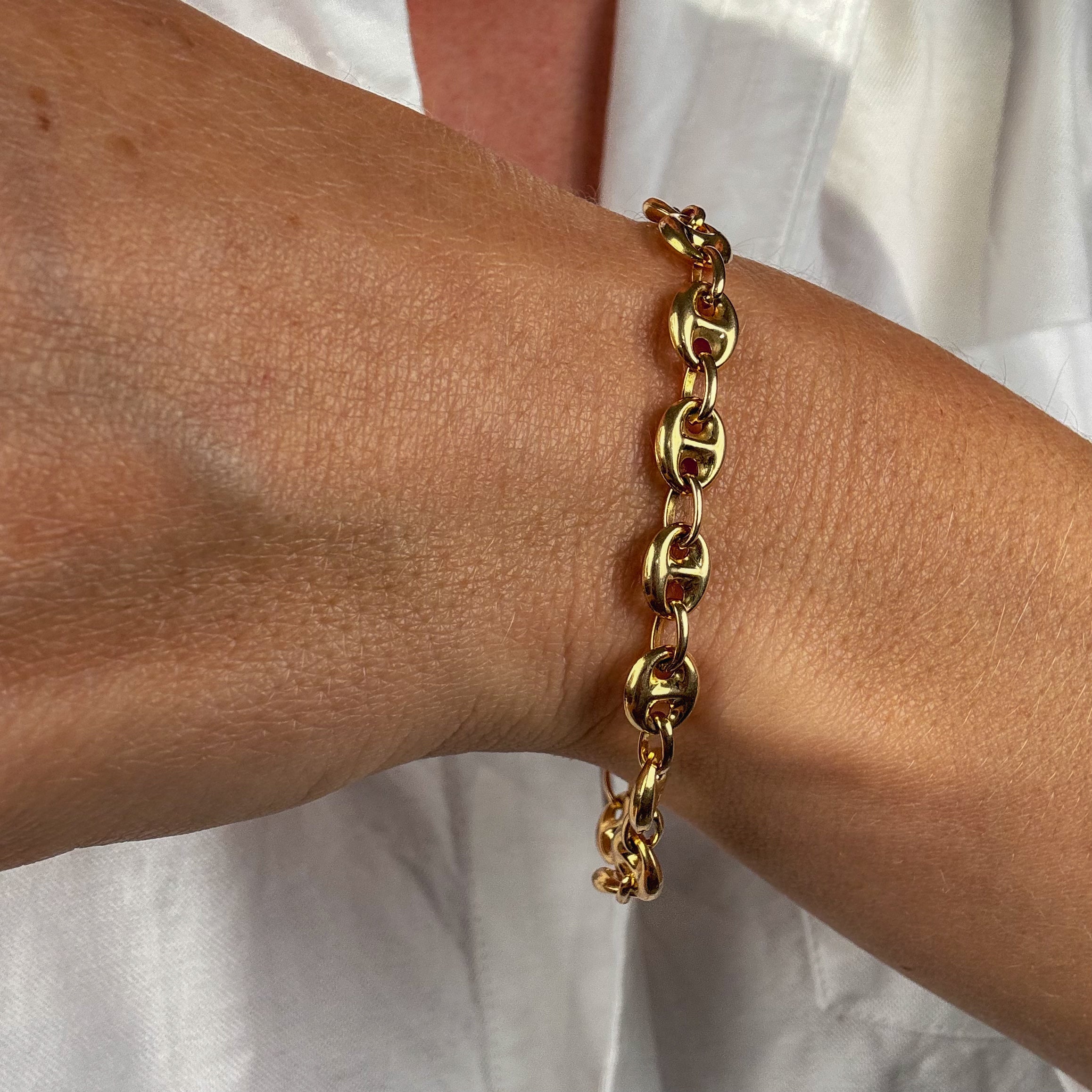 7” Gucci Link Chain Bracelet