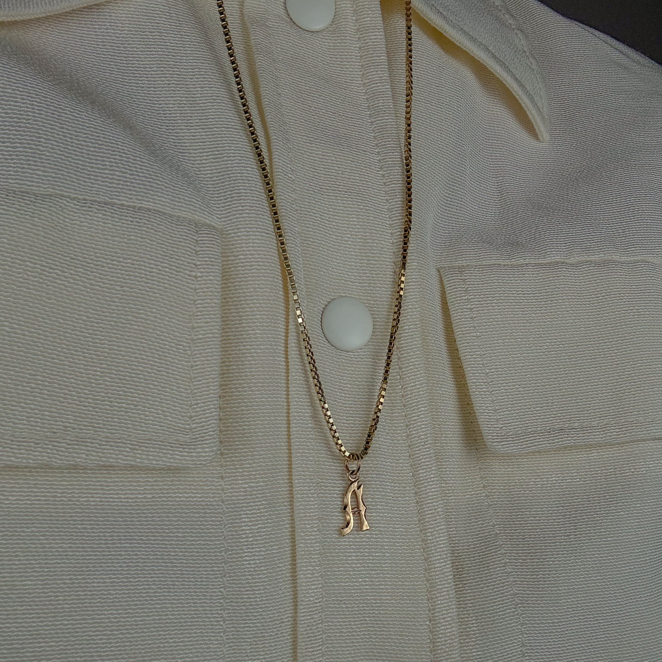 Letter 'A' Charm