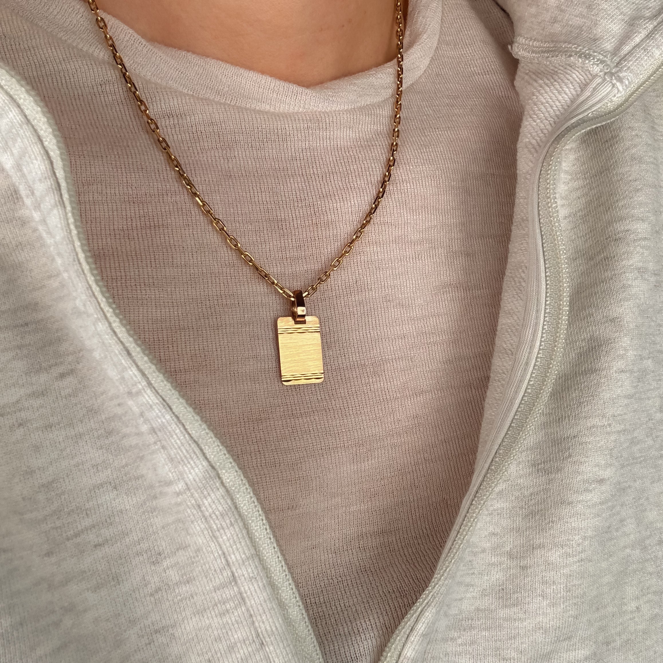 Dog Tag Charm