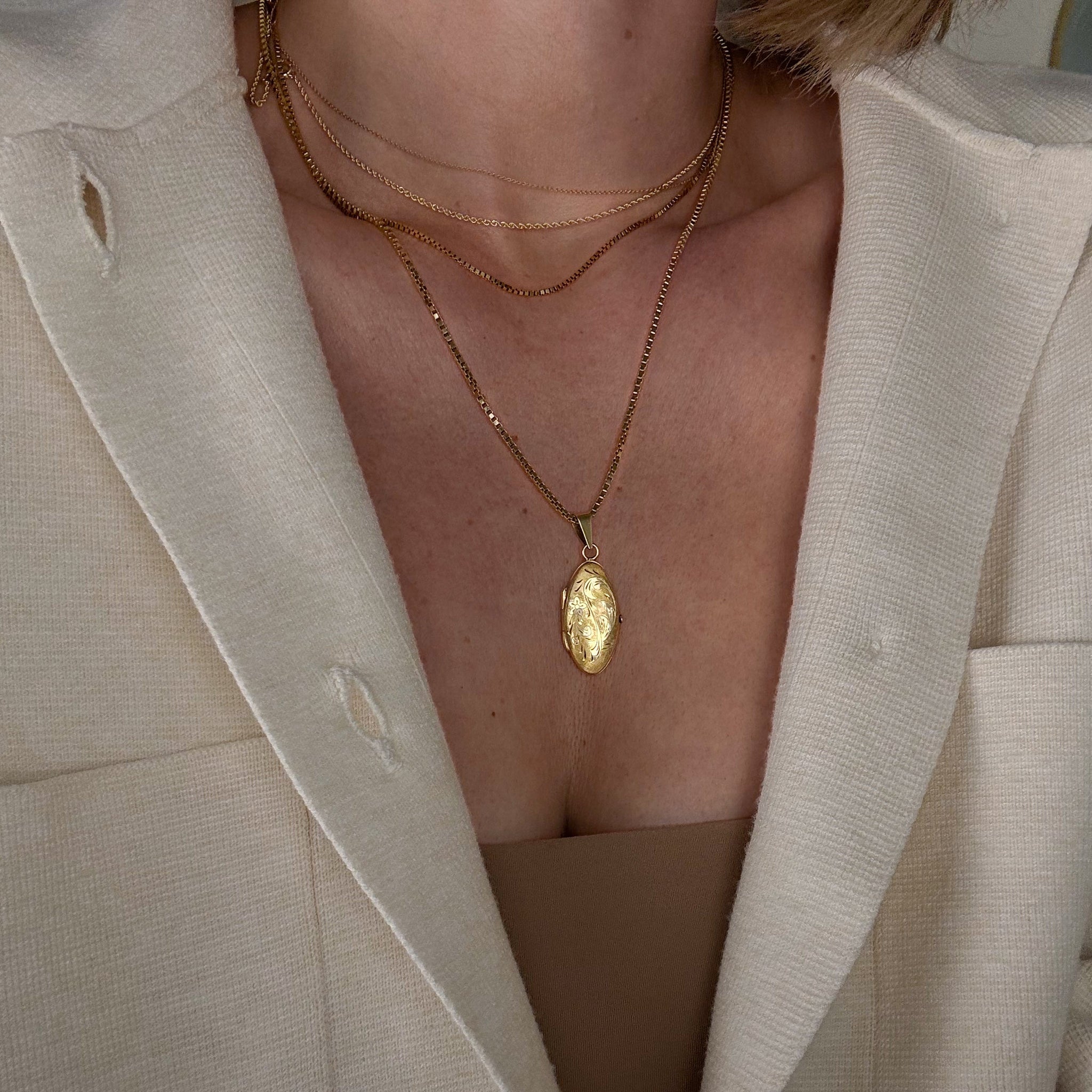 Oval Locket
