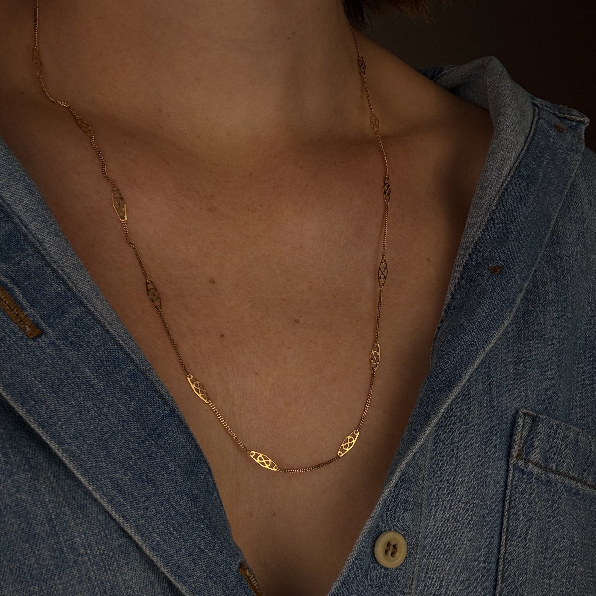 24" Infinity Link Necklace