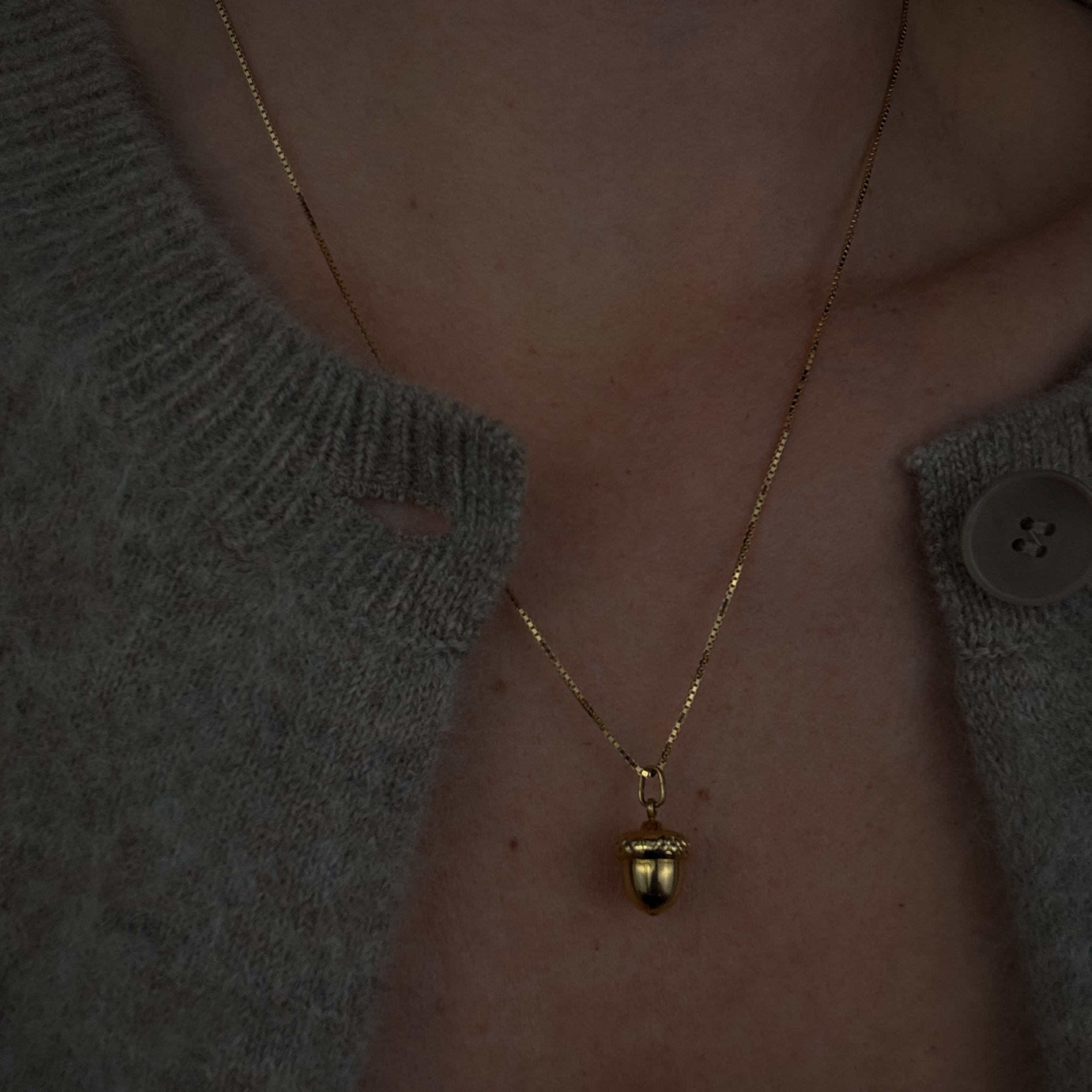 Acorn Charm