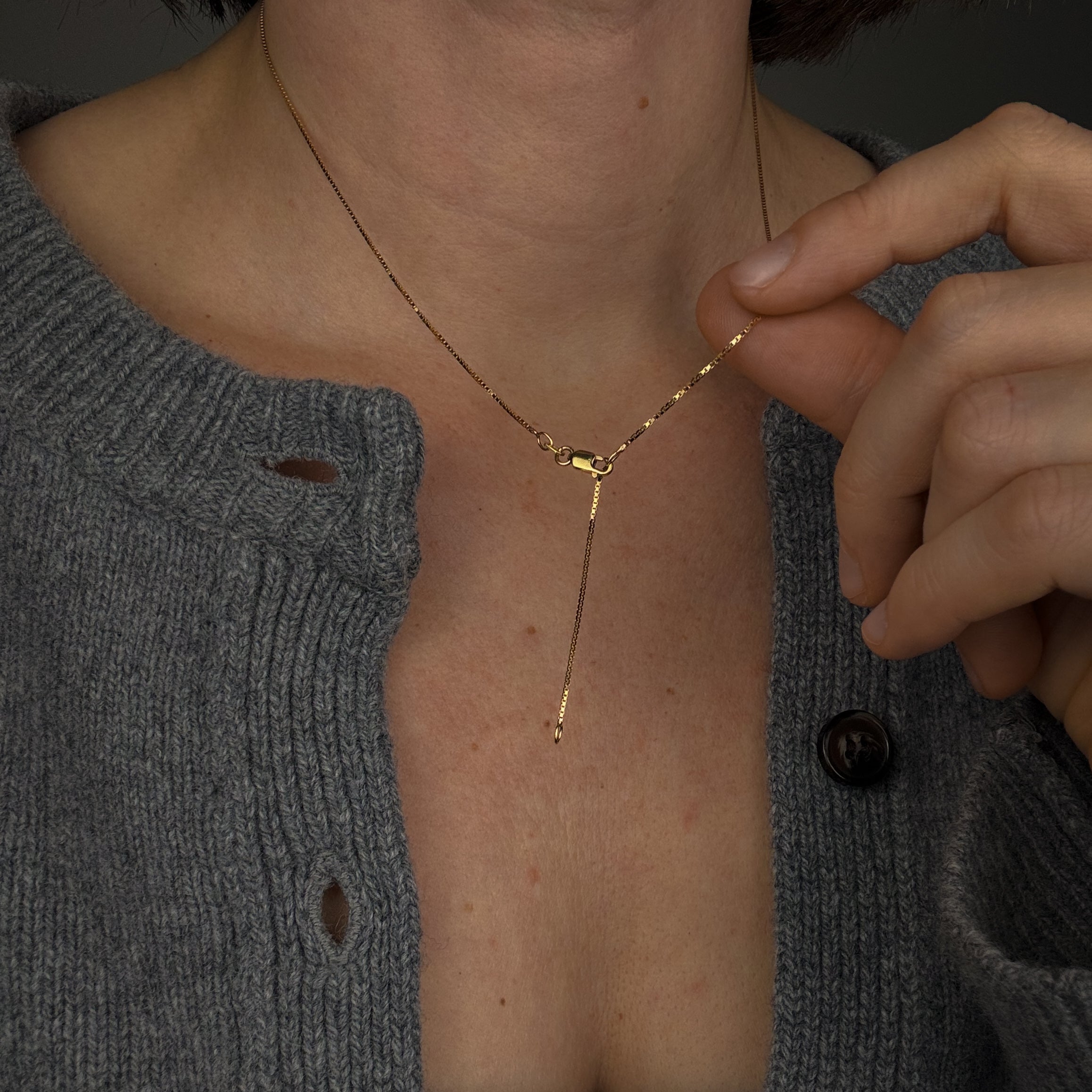 18-20" Box Chain Necklace