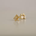 Multi-Baguette Diamond Studs