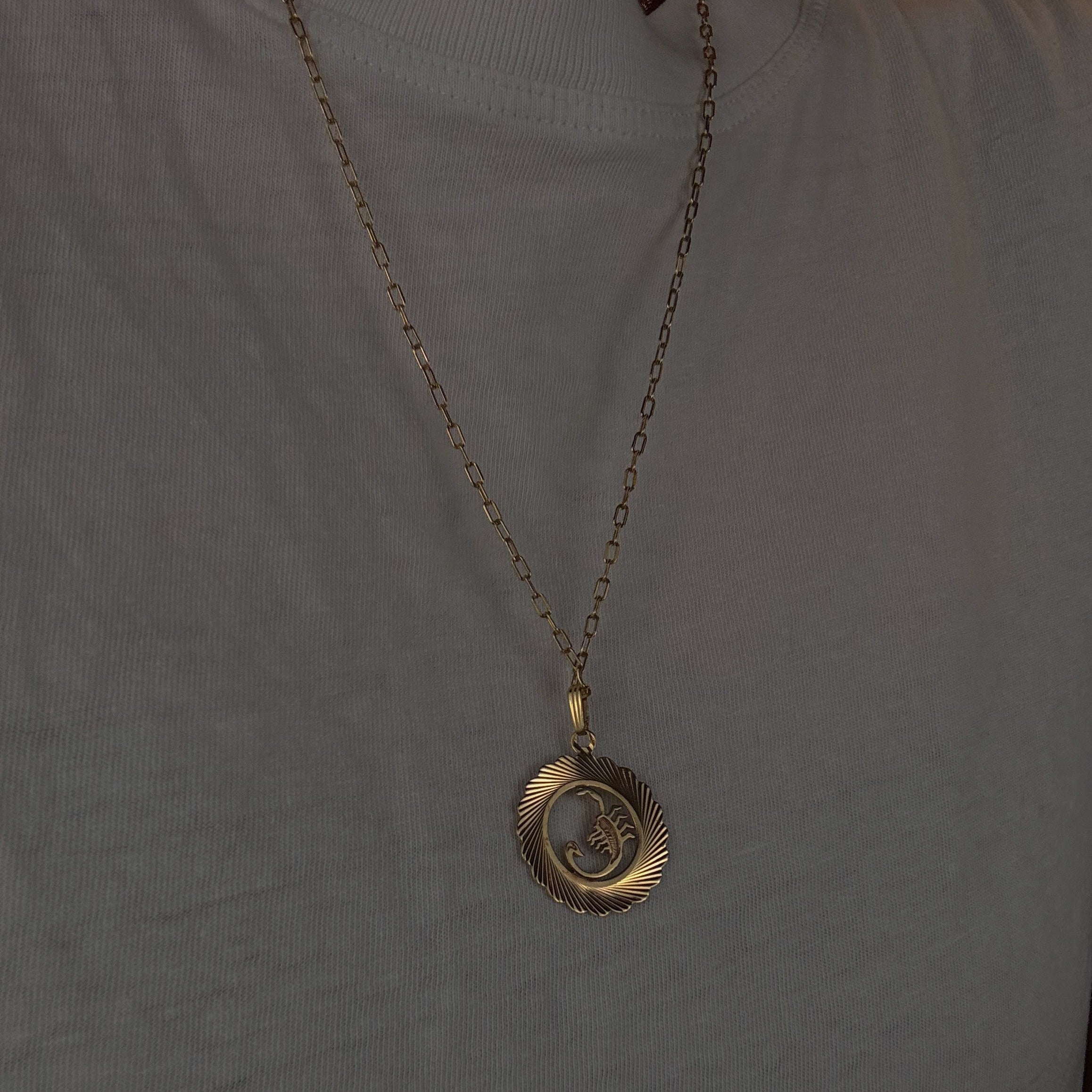 Large Scorpio Pendant