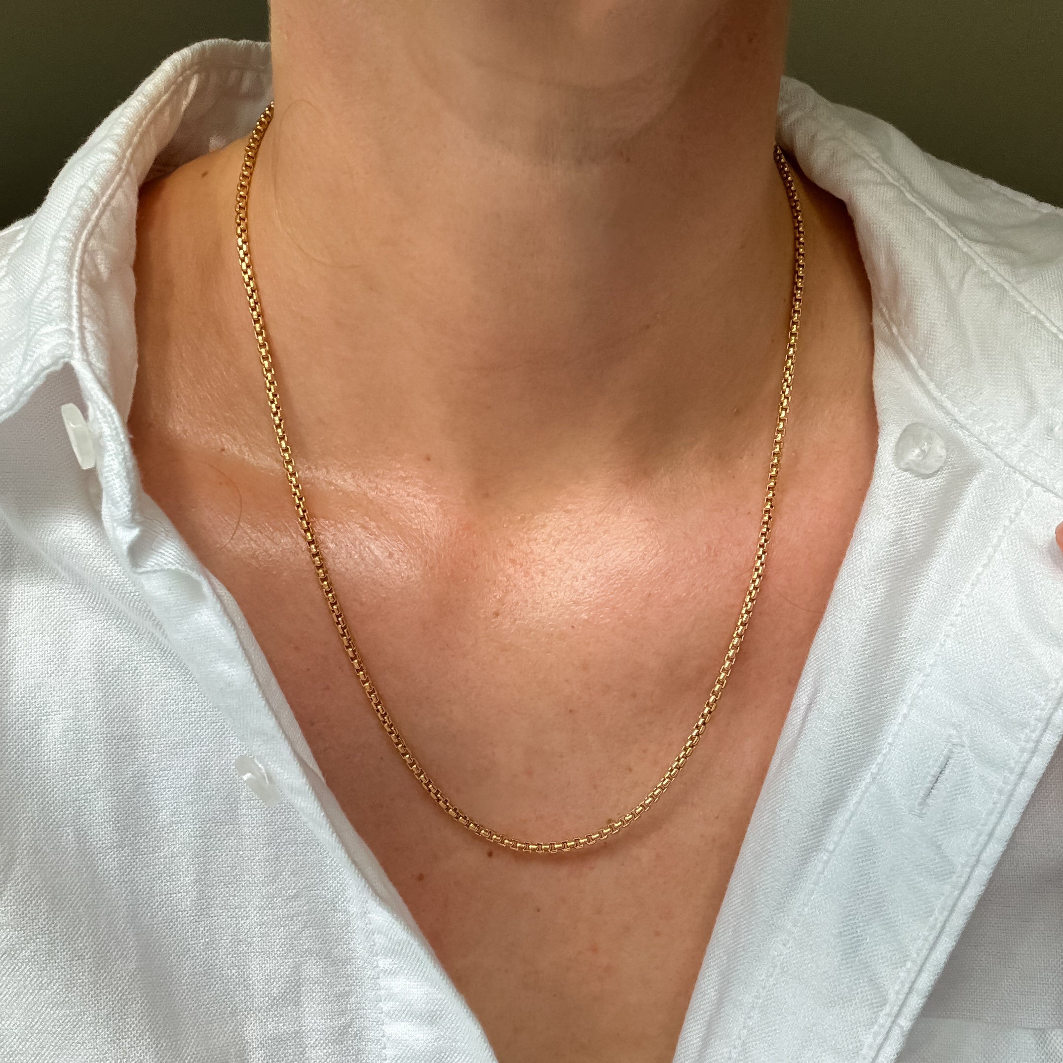 20" Belcher Chain Necklace