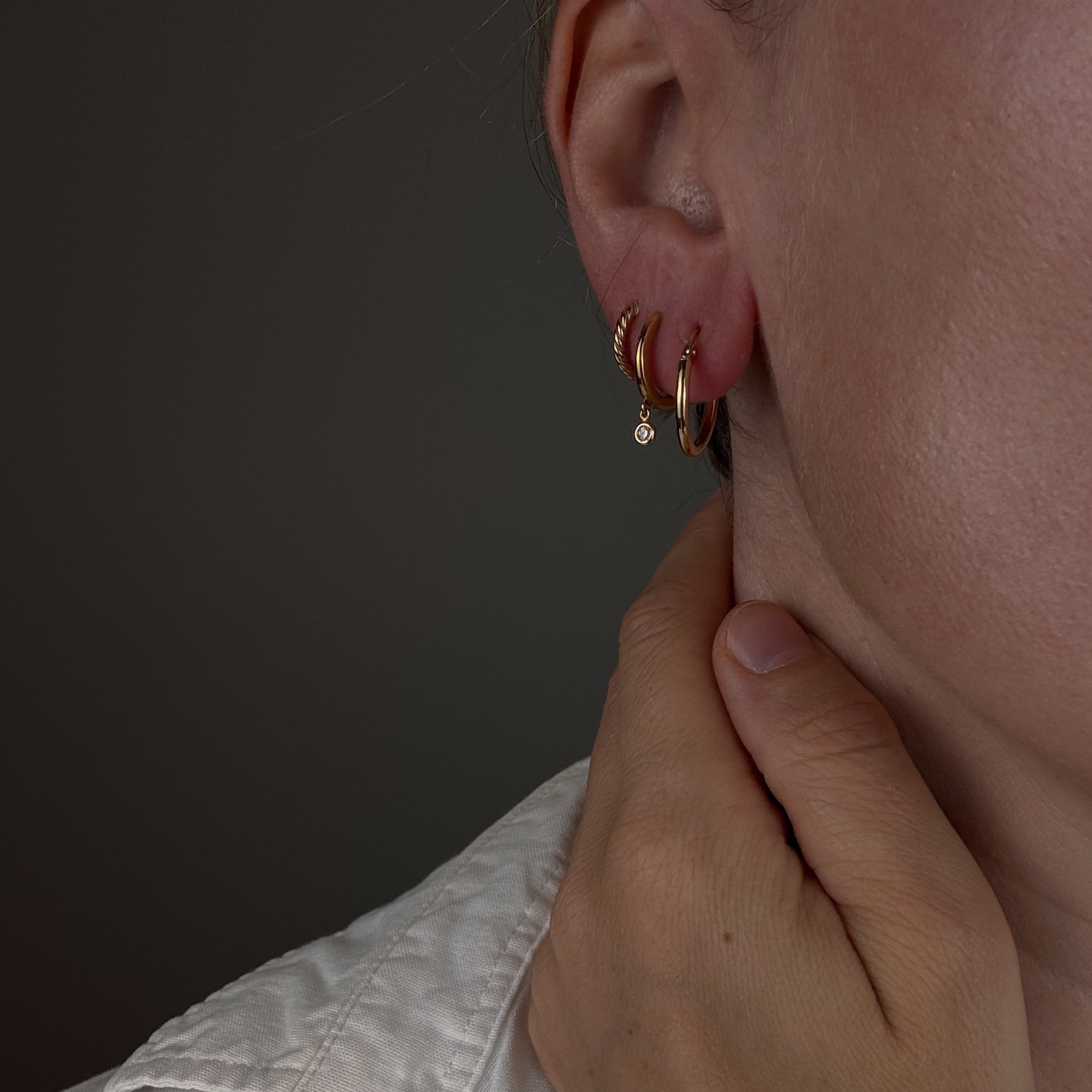 17mm Classic Hoops