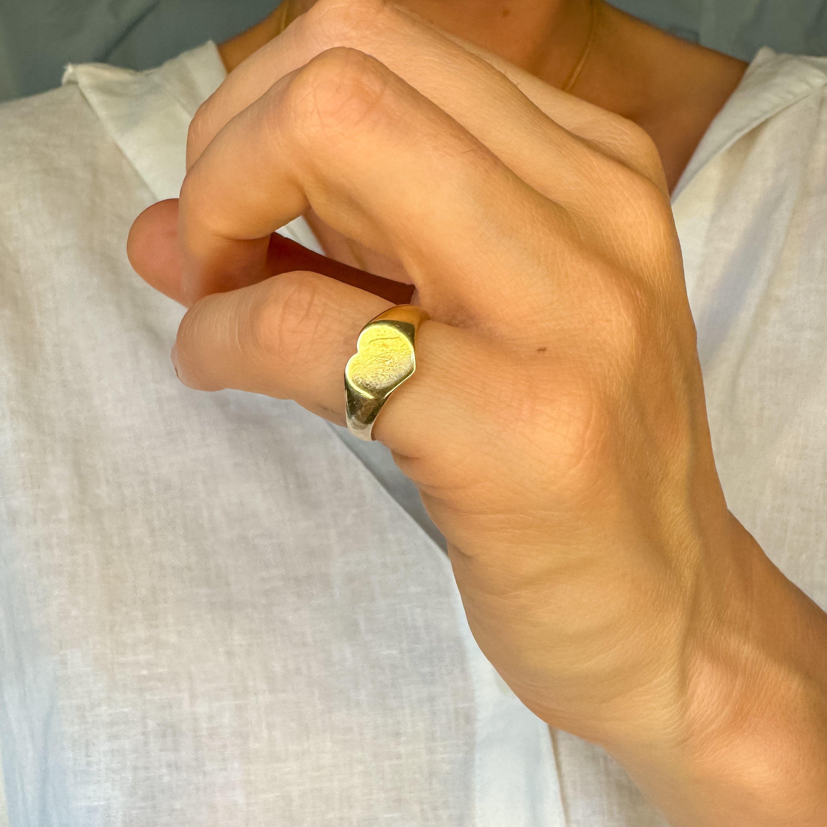 Heart Signet Ring