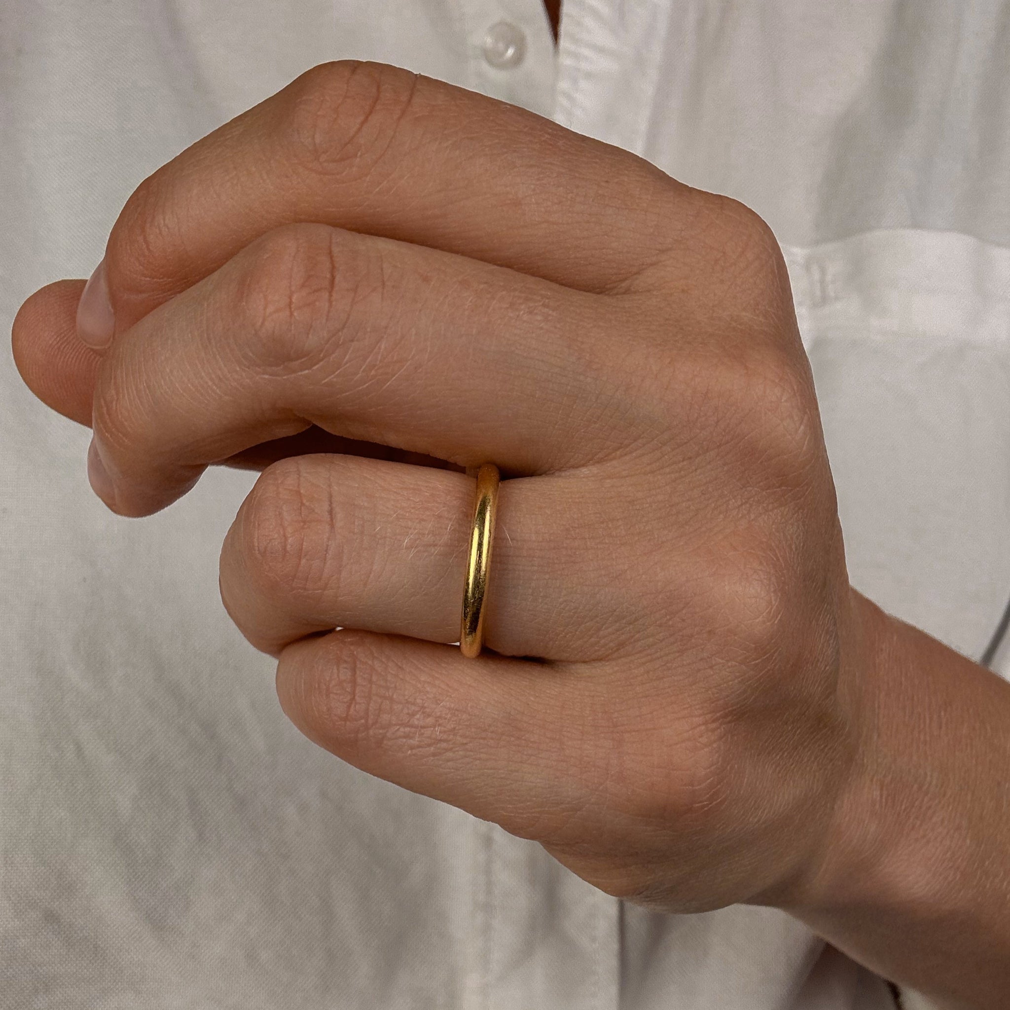 2.7mm Buttery Gold Band