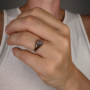 Moonstone Belcher Ring