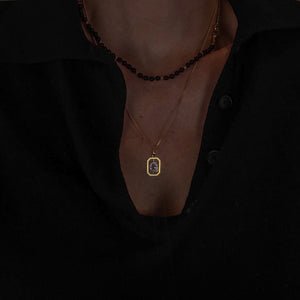 'G' Framed Charm