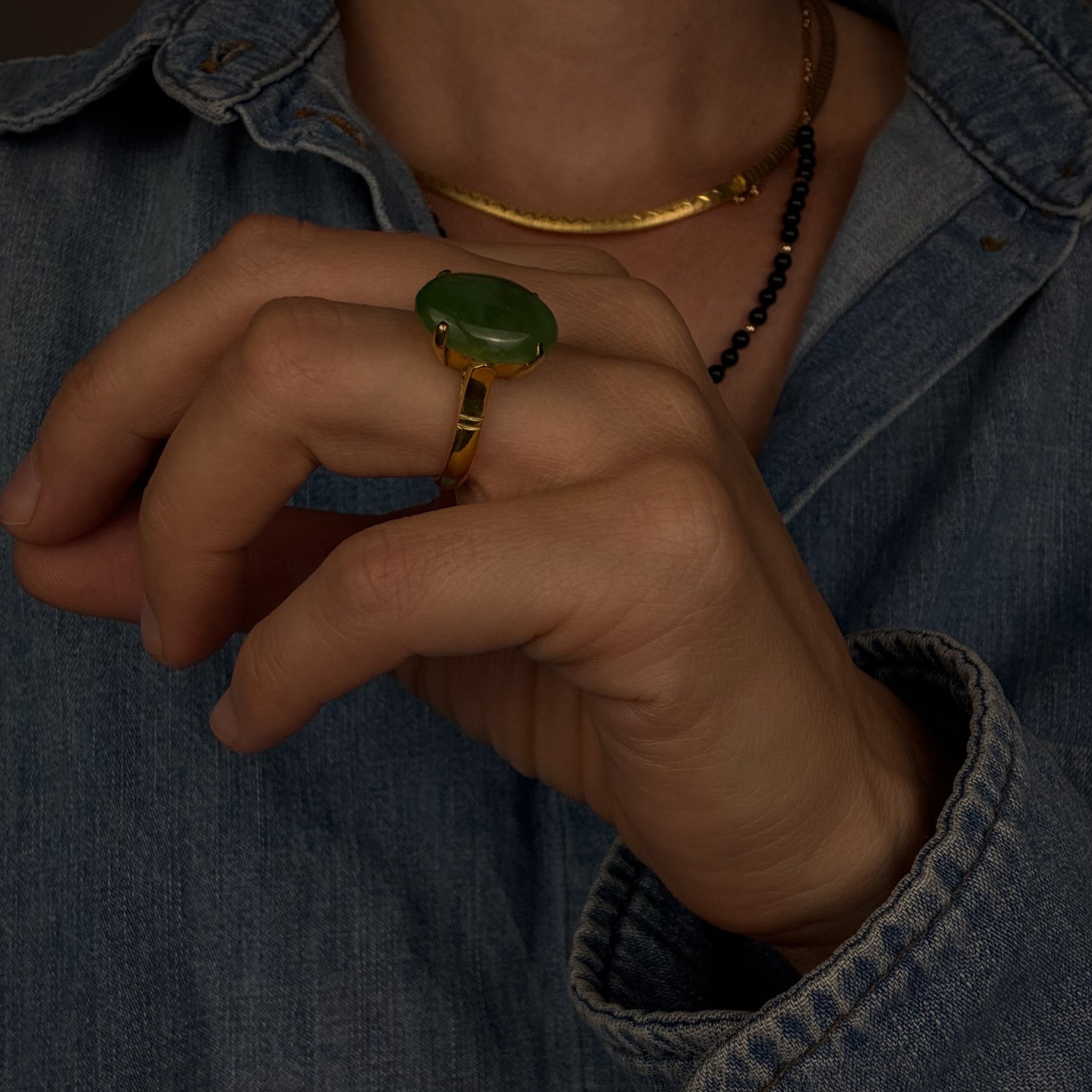 Classic Jade Ring