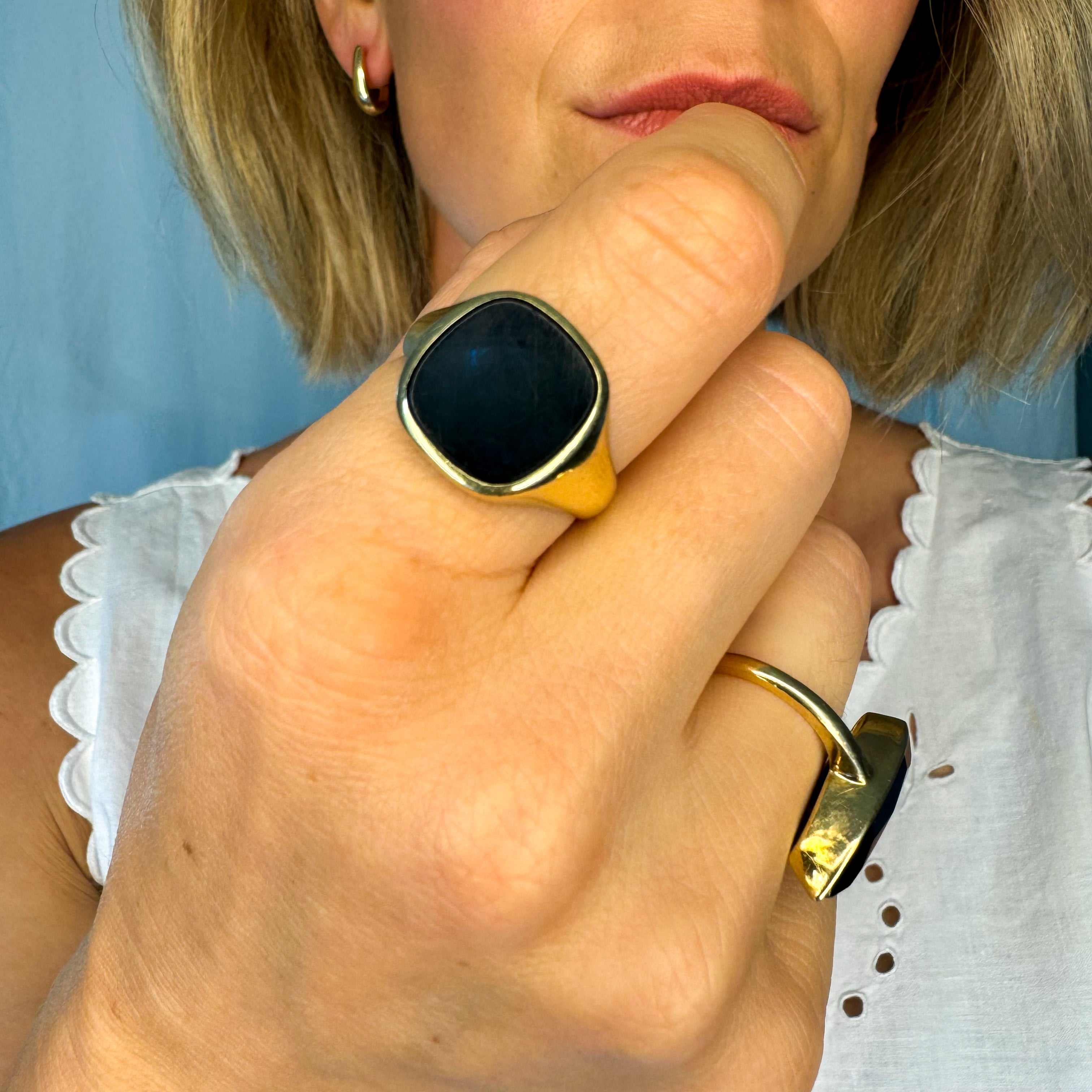 Onyx Signet Ring