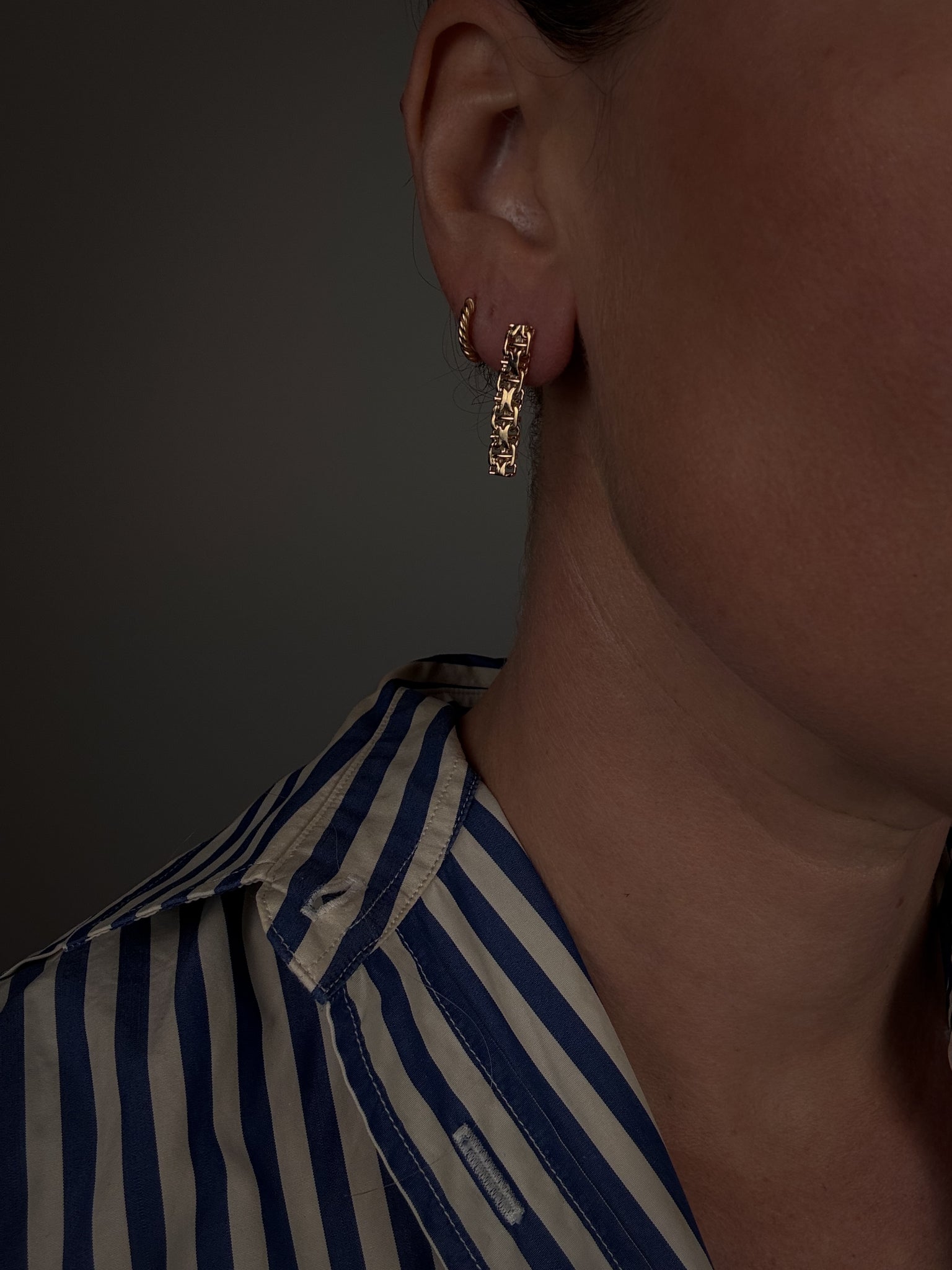 25mm Intricate Link Studs
