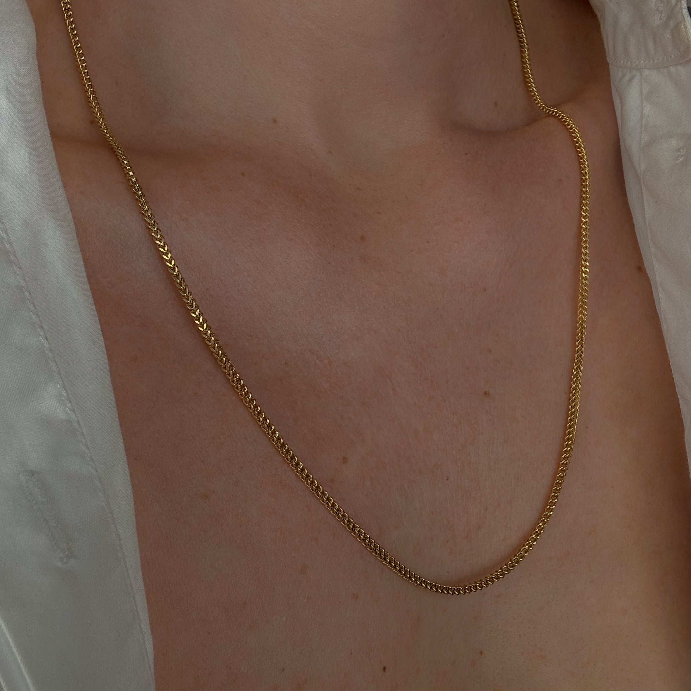 24" Wheat Chain Necklace
