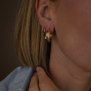22.2mm Double Twist hoops