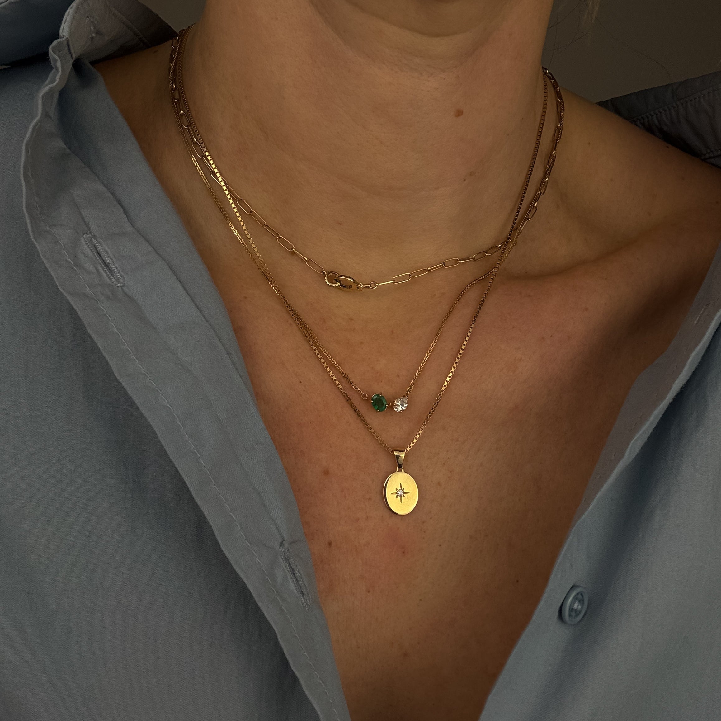 Starburst Diamond Conversion Pendant