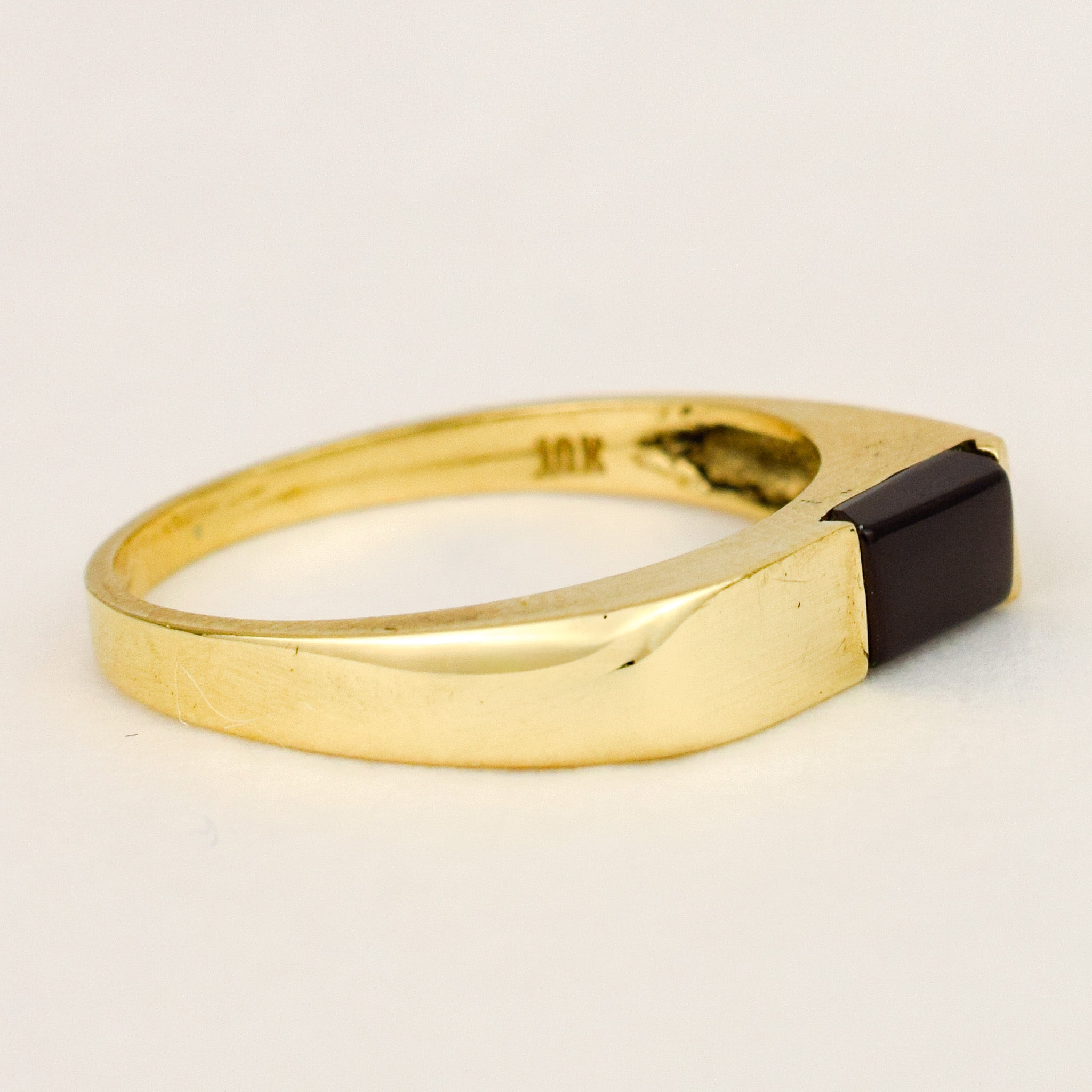 Onyx Bar Ring